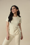 Sand Tencel Tee