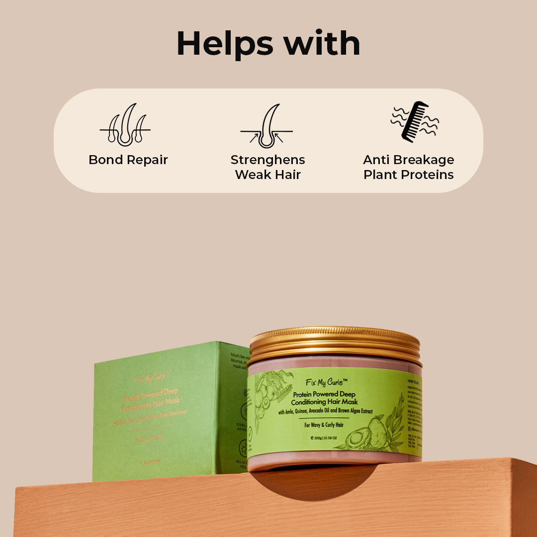 Protein Powered Deep Conditioning Hair Mask