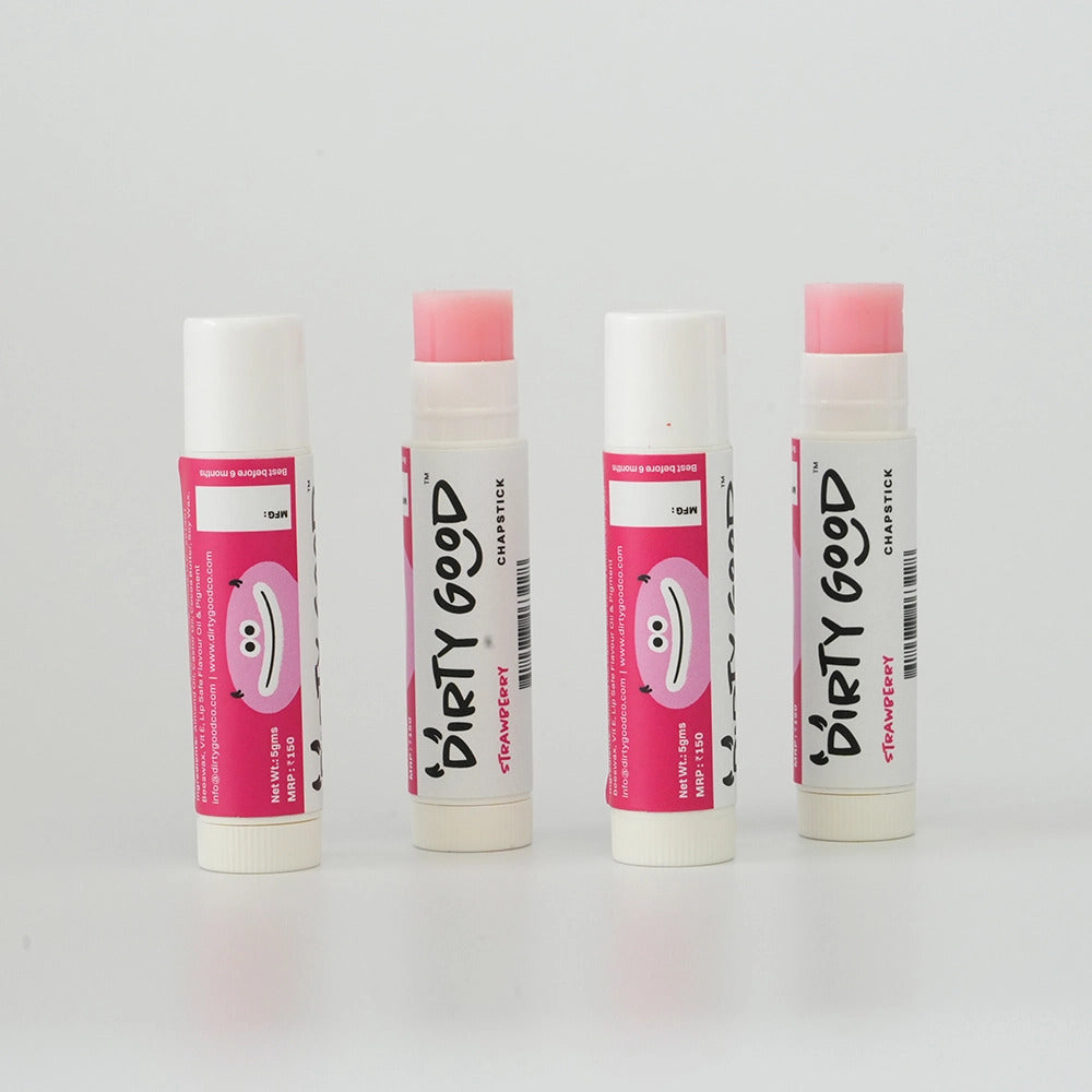 Strawberry Chapstick for Kids Pack