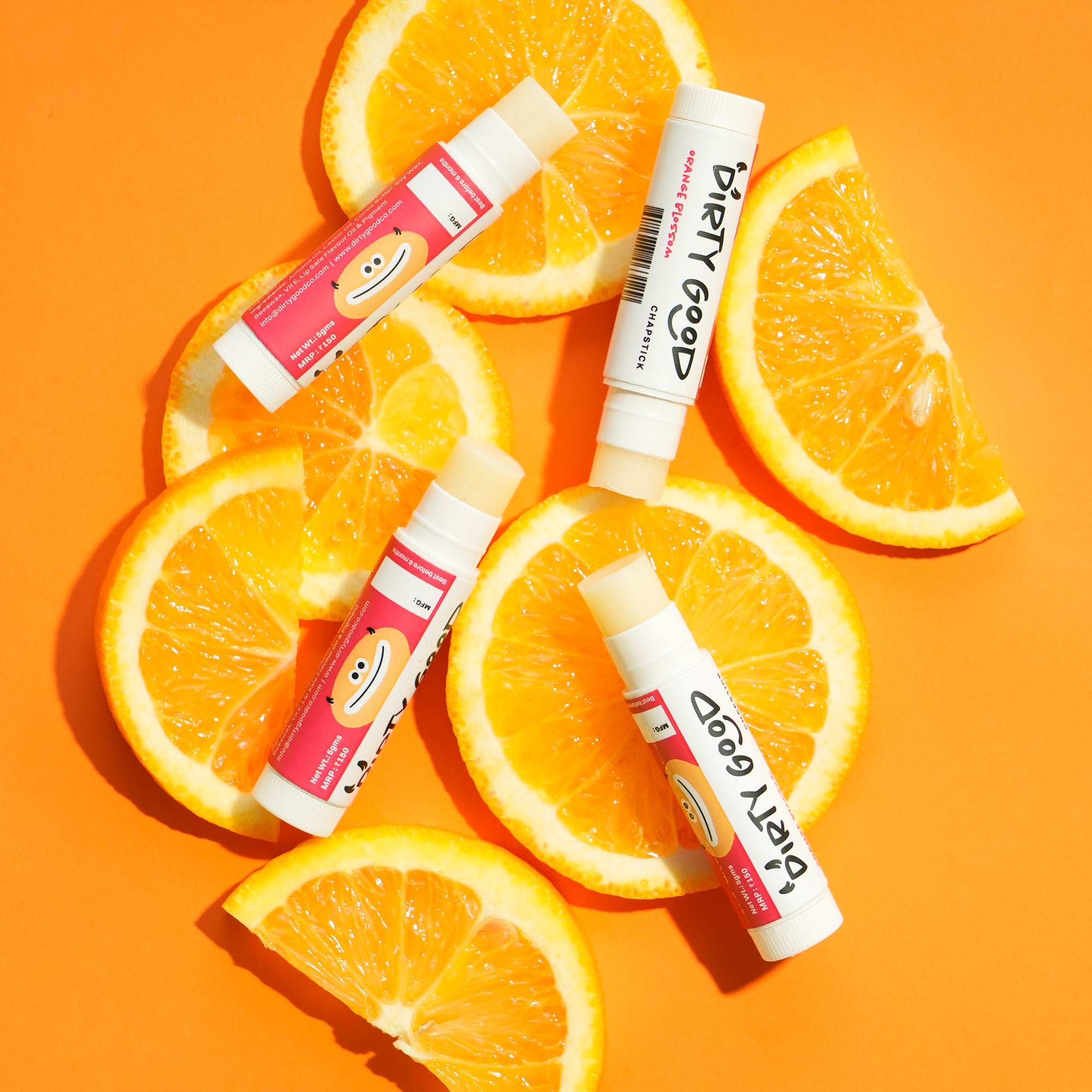 Berry Blast & Orange Blossom Chapstick for Kids Pack