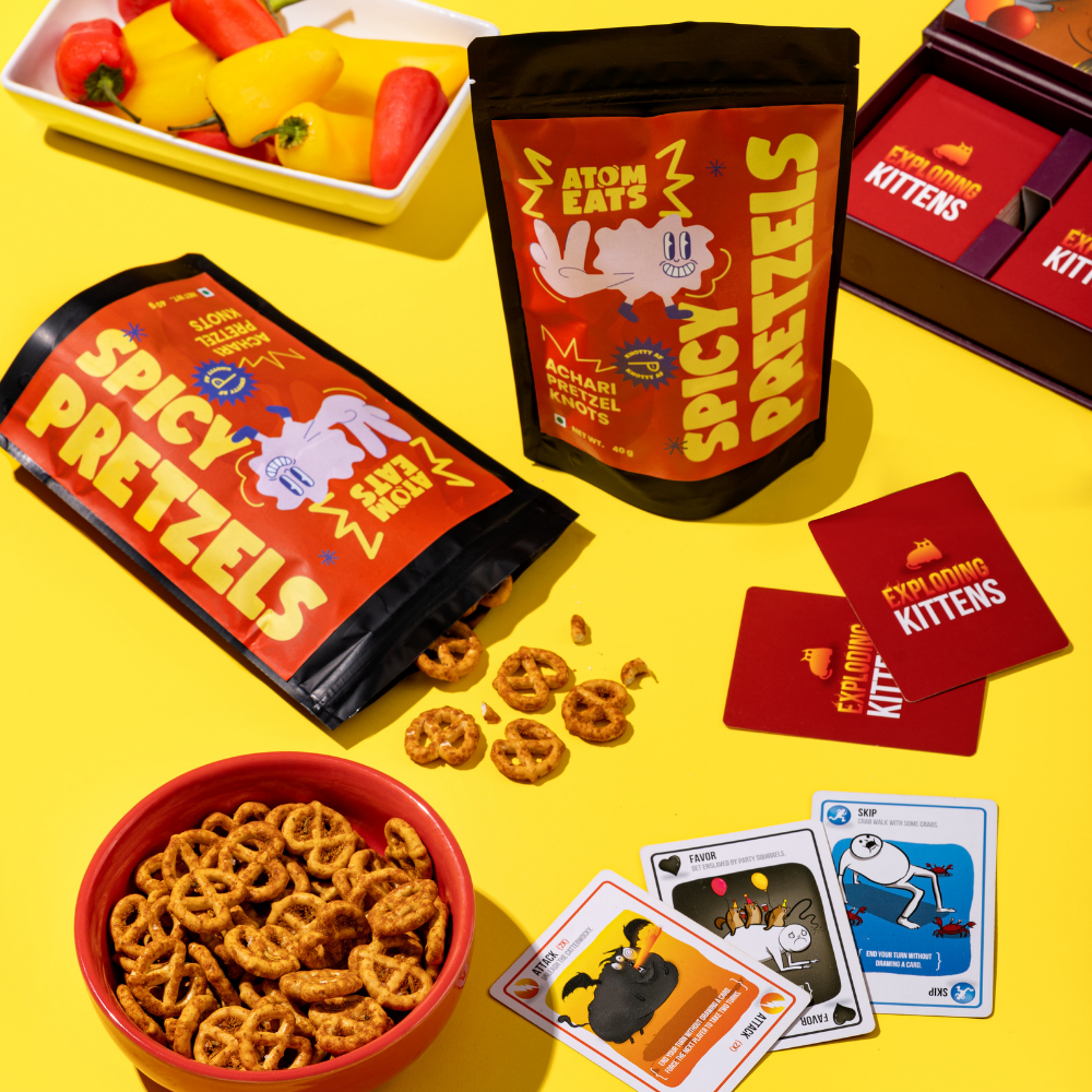 Achari Pretzels