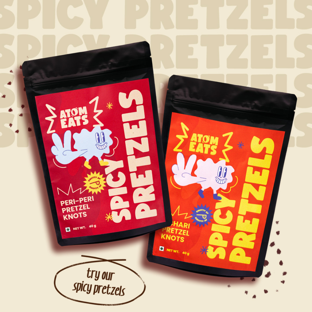 Achari Pretzels