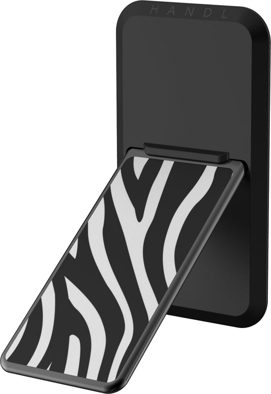 Black/White Zebra Mobile Grips