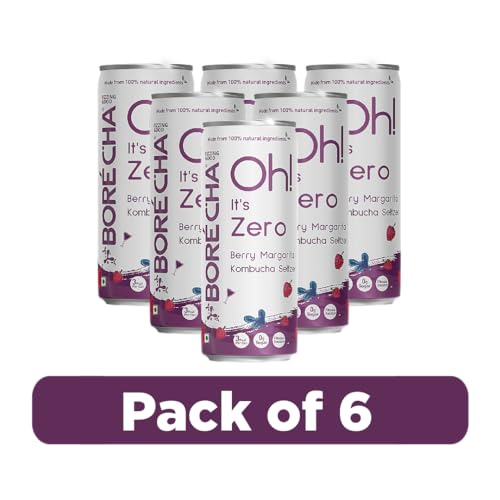 Zero Sugar Kombucha Seltzer Berry Margarita