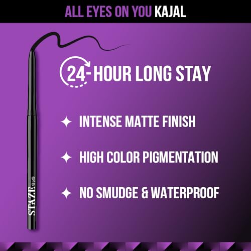 All Eyes On You 24H Long Stay Smudgeproof Waterproof Pencil Kajal