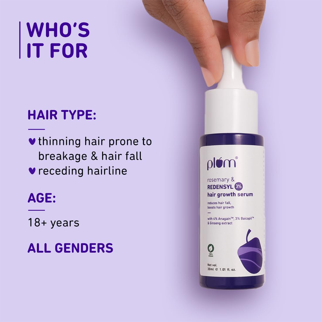 Hair Growth Serum With Rosemary