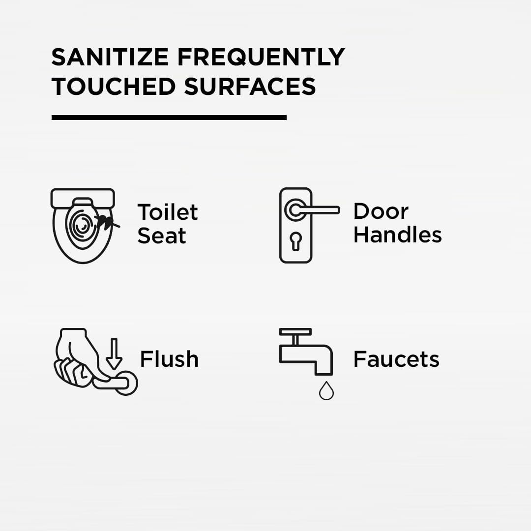 Toilet Seat Sanitizer Spray (Pack of 3)