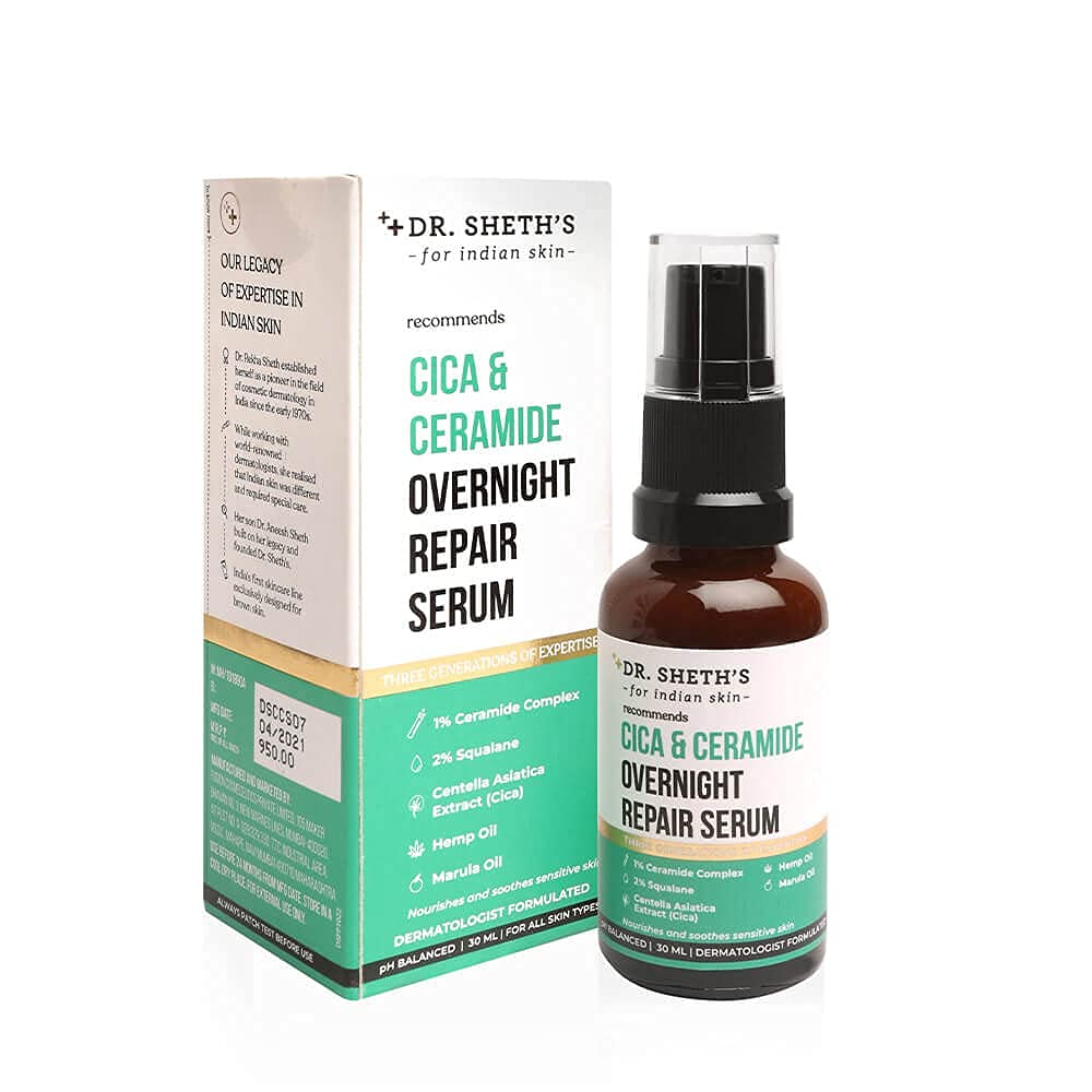 Cica & Ceramide Overnight Repair Face Serum
