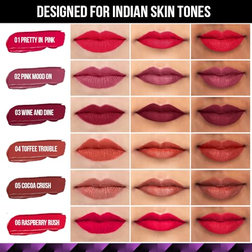 12H Lips Don't Lie Matte Transfer proof Liquid Lipstick