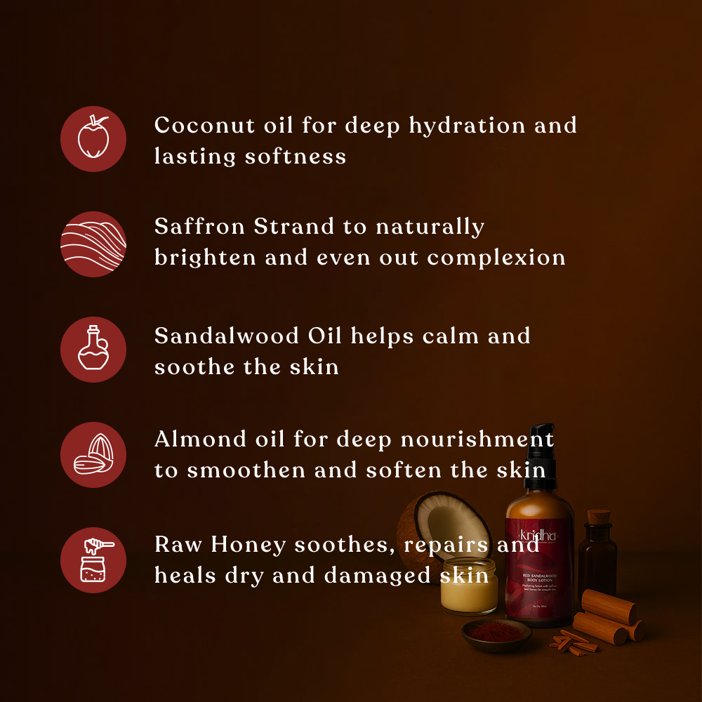 Red Sandalwood Body Lotion
