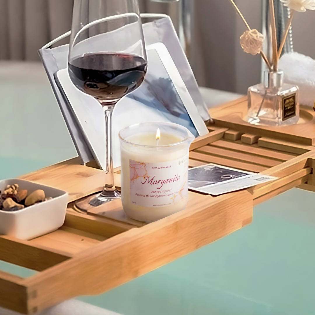 Morganite Body Serum Candle