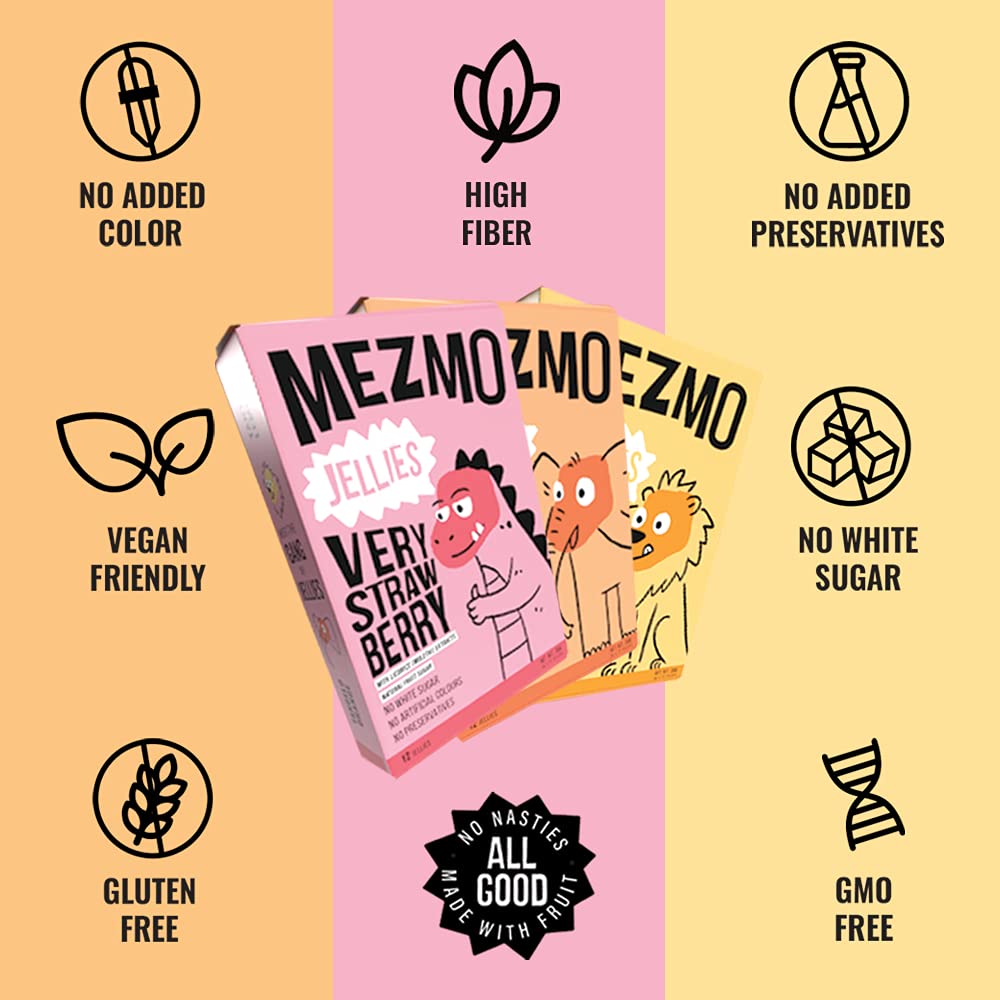 Mezmo Zazzy 3 Boxes of Soft Candies