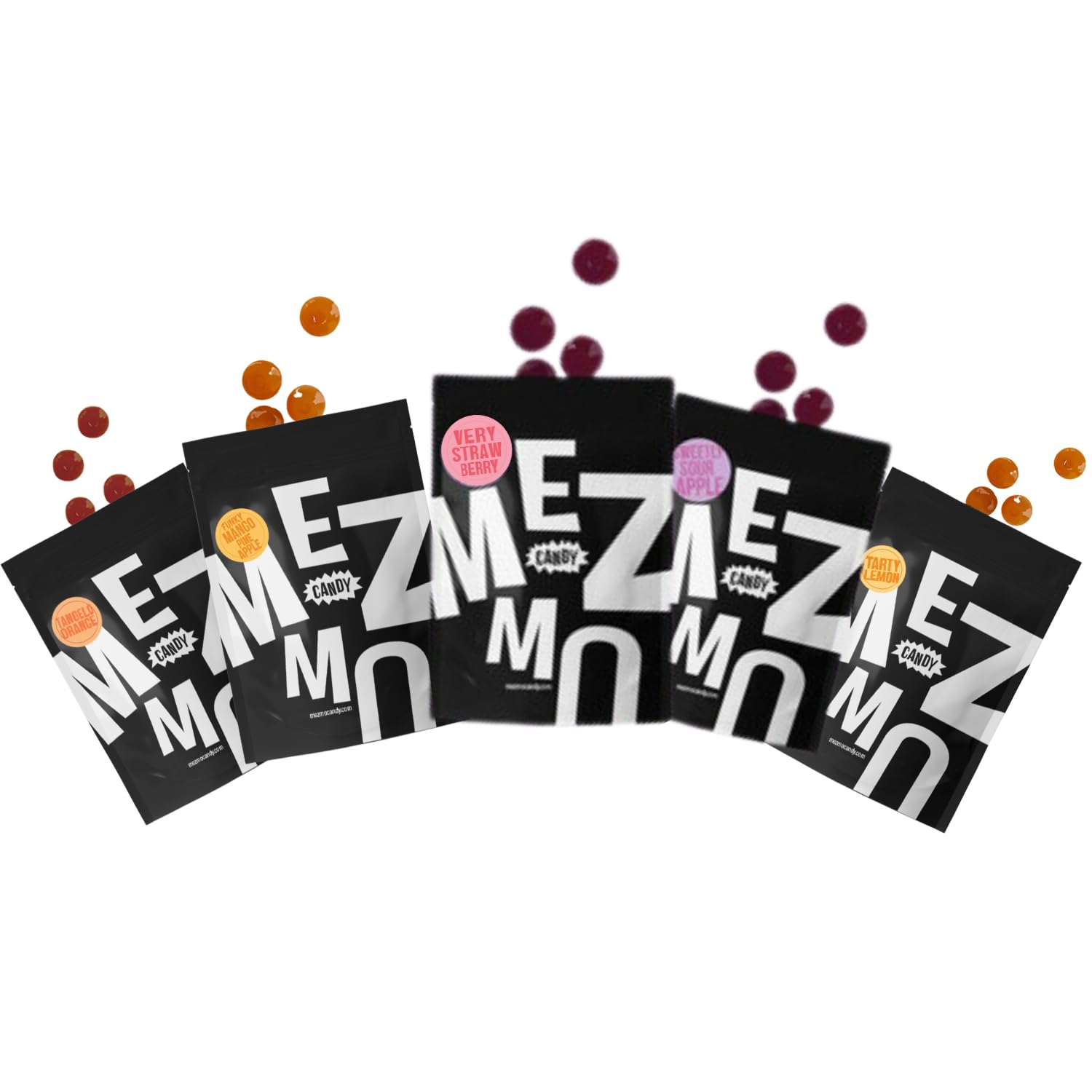 Mezmo Fruit Candy Box (5 Boxes of Soft Candies)