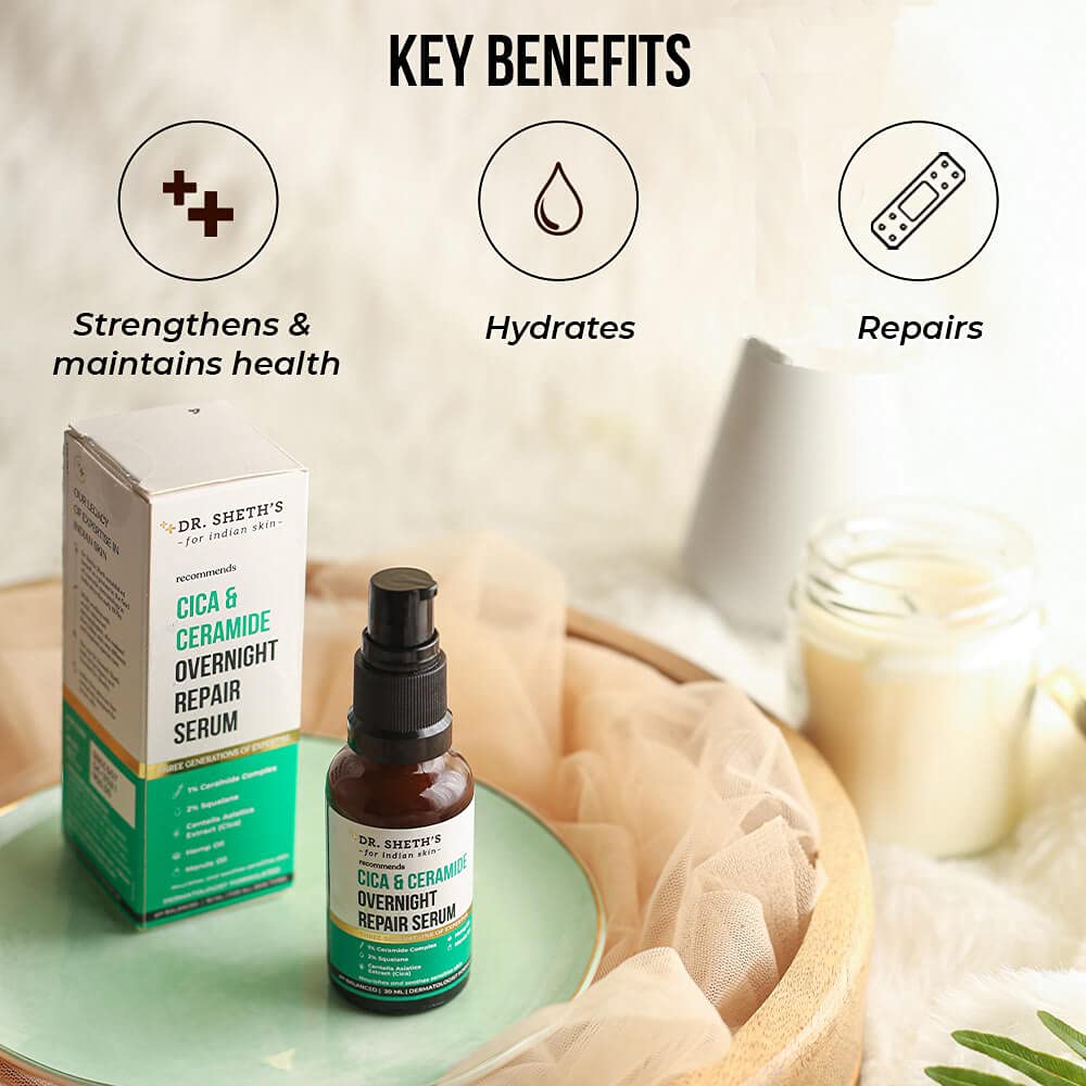 Cica & Ceramide Overnight Repair Face Serum