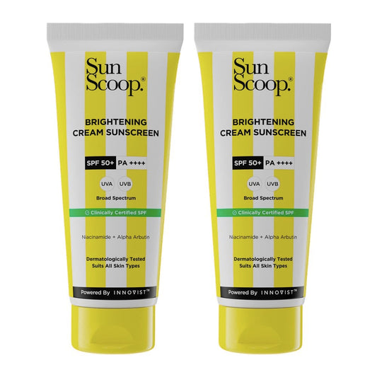 Brightening Daily Sunscreen SPF 50 With Niacinamide + Alpha Arbutin for Radiant Skin