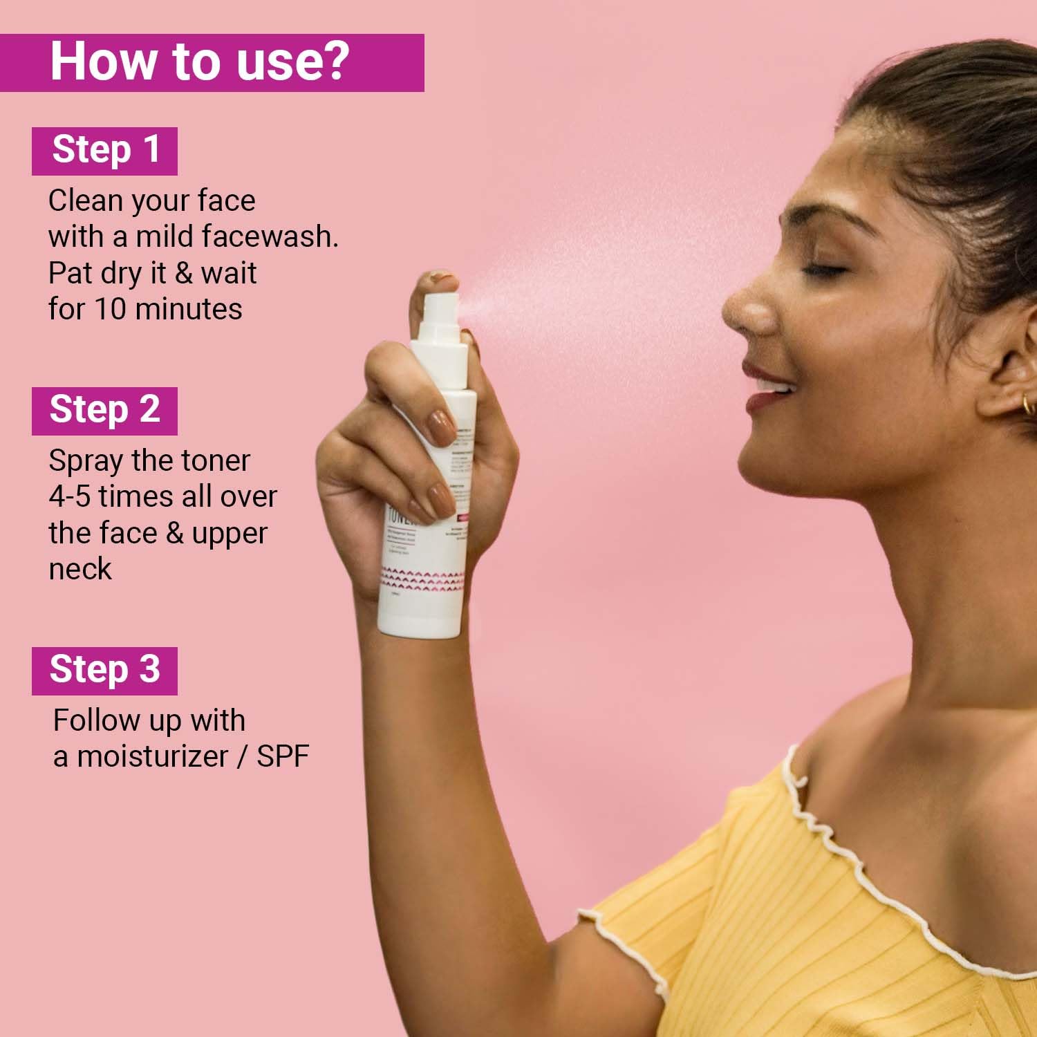 Rose Water Spray For Face
