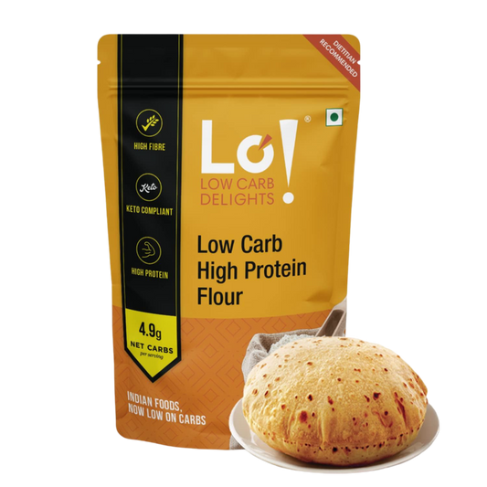 Low Carb High Protein Atta