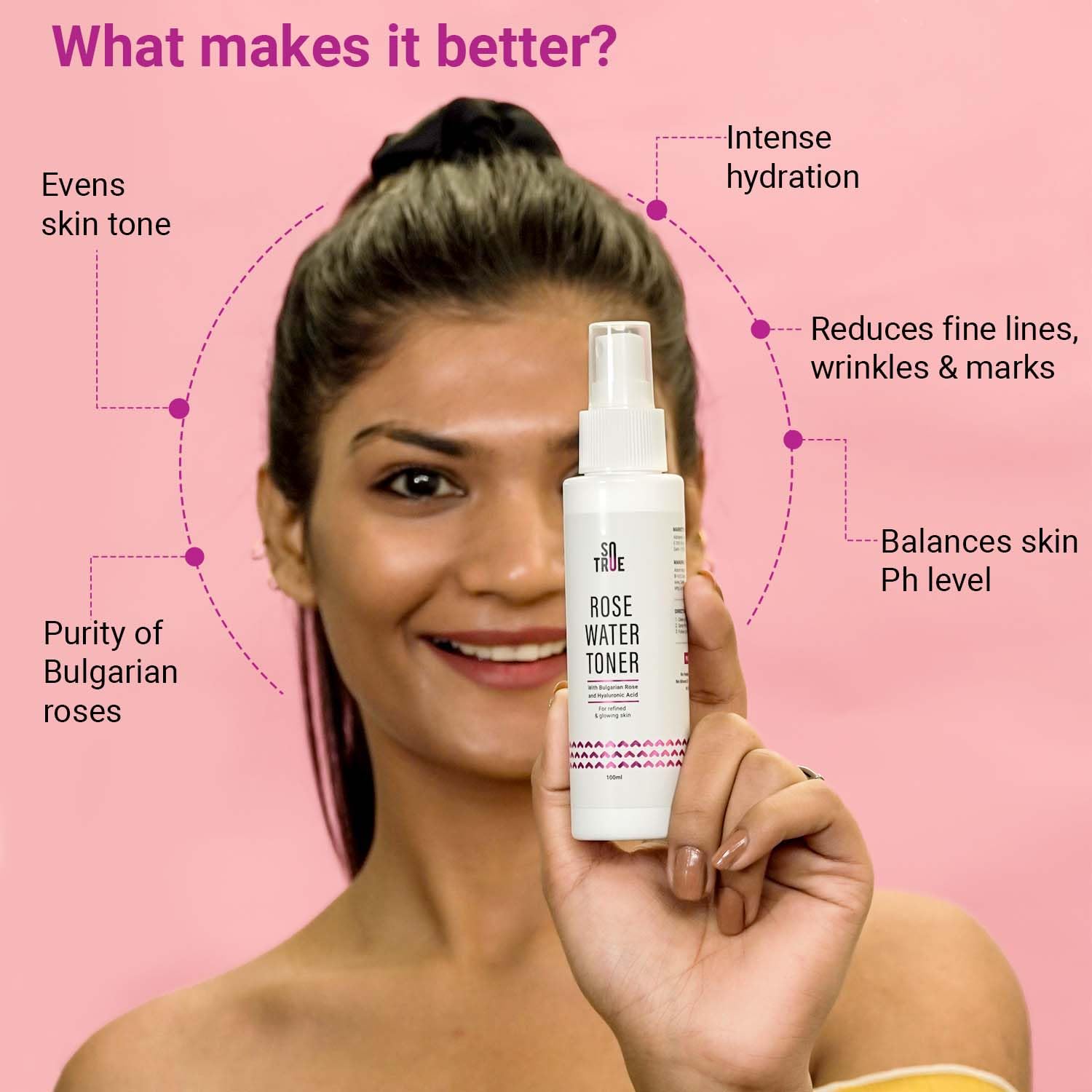 Rose Water Spray For Face
