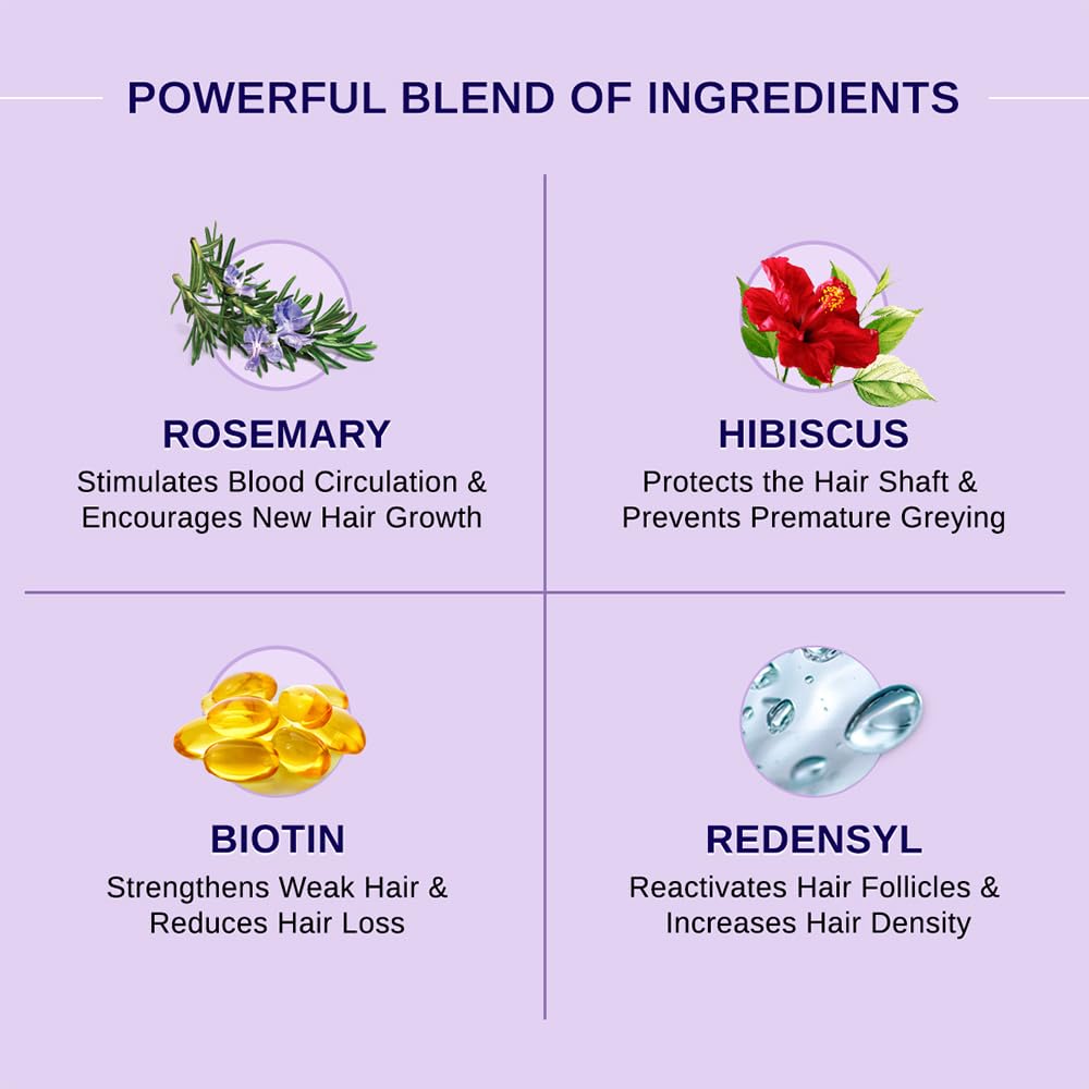Nature x Science Rosemary Hibiscus Hair Growth Oil