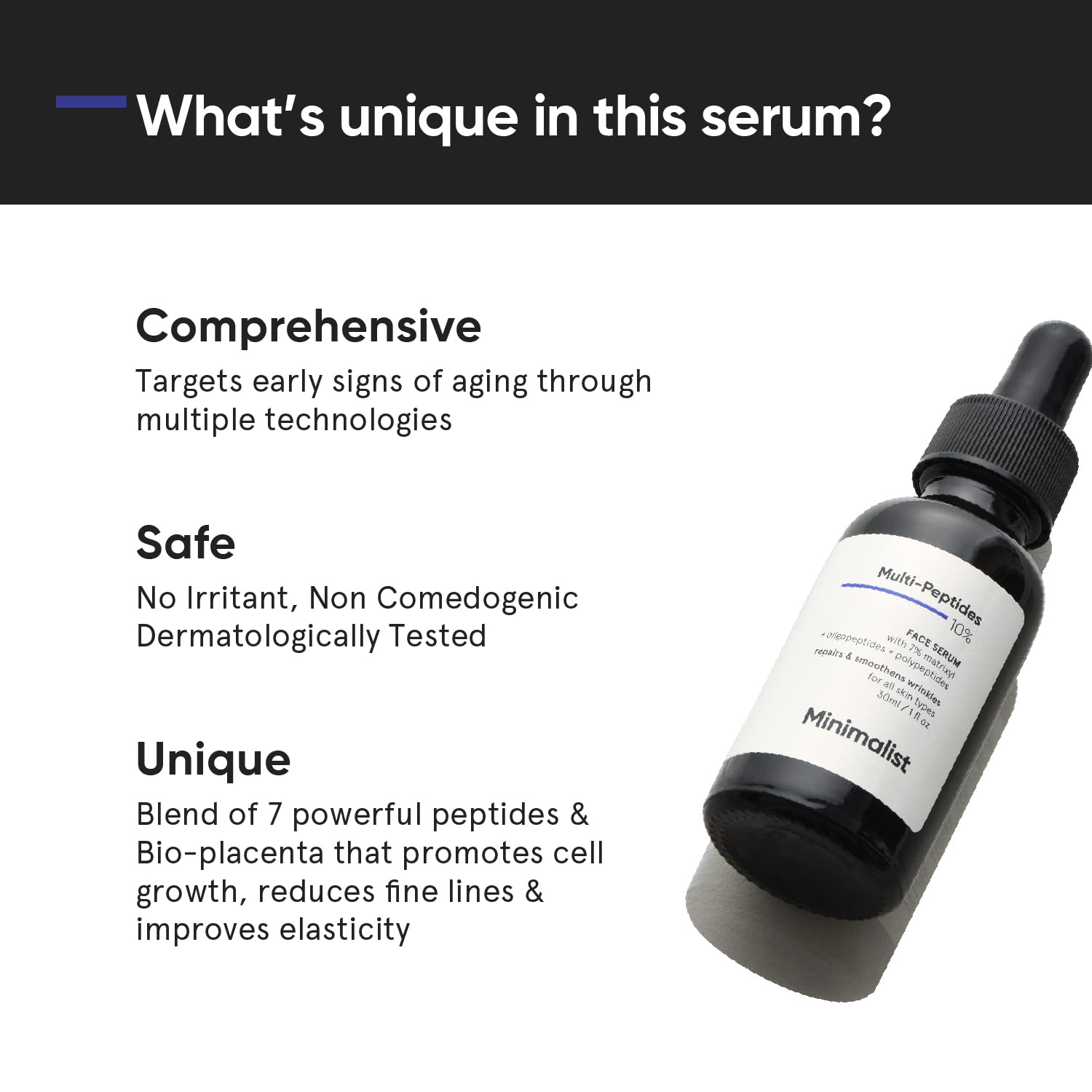Multi Peptide Night Face Serum