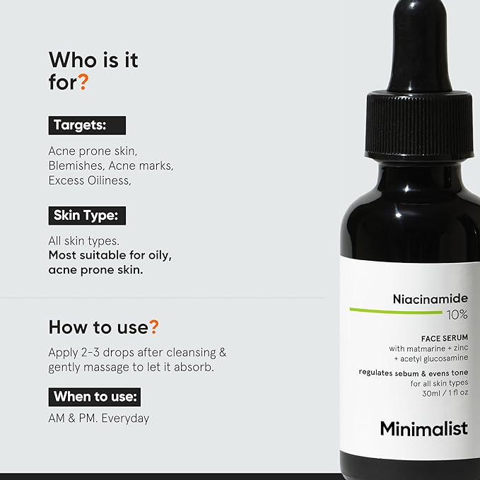 10% Anti-Acne Niacinamide Face Serum