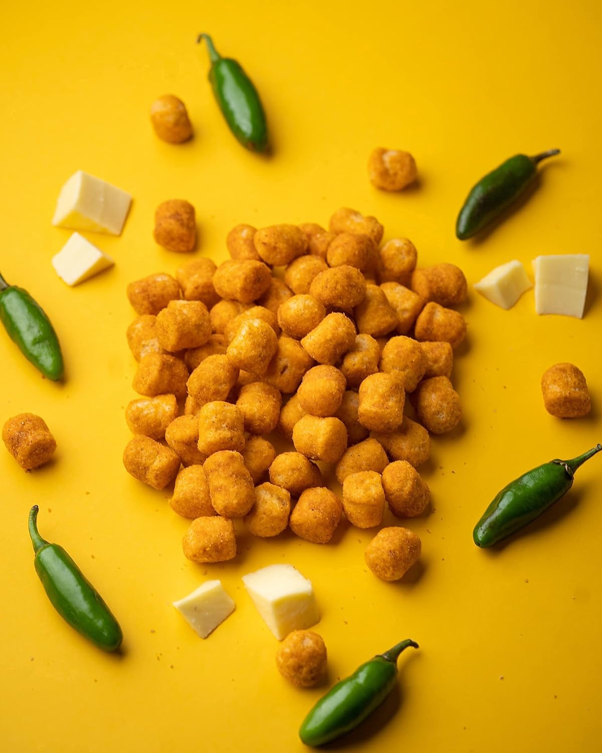 Cheesy Jalapeno Quinoa Puffs (Pack of 2)