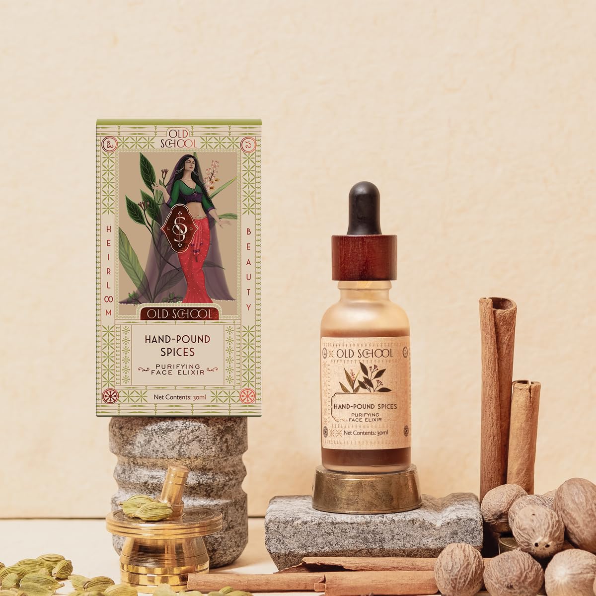 Hand Pound Spices Purifying Face Elixir