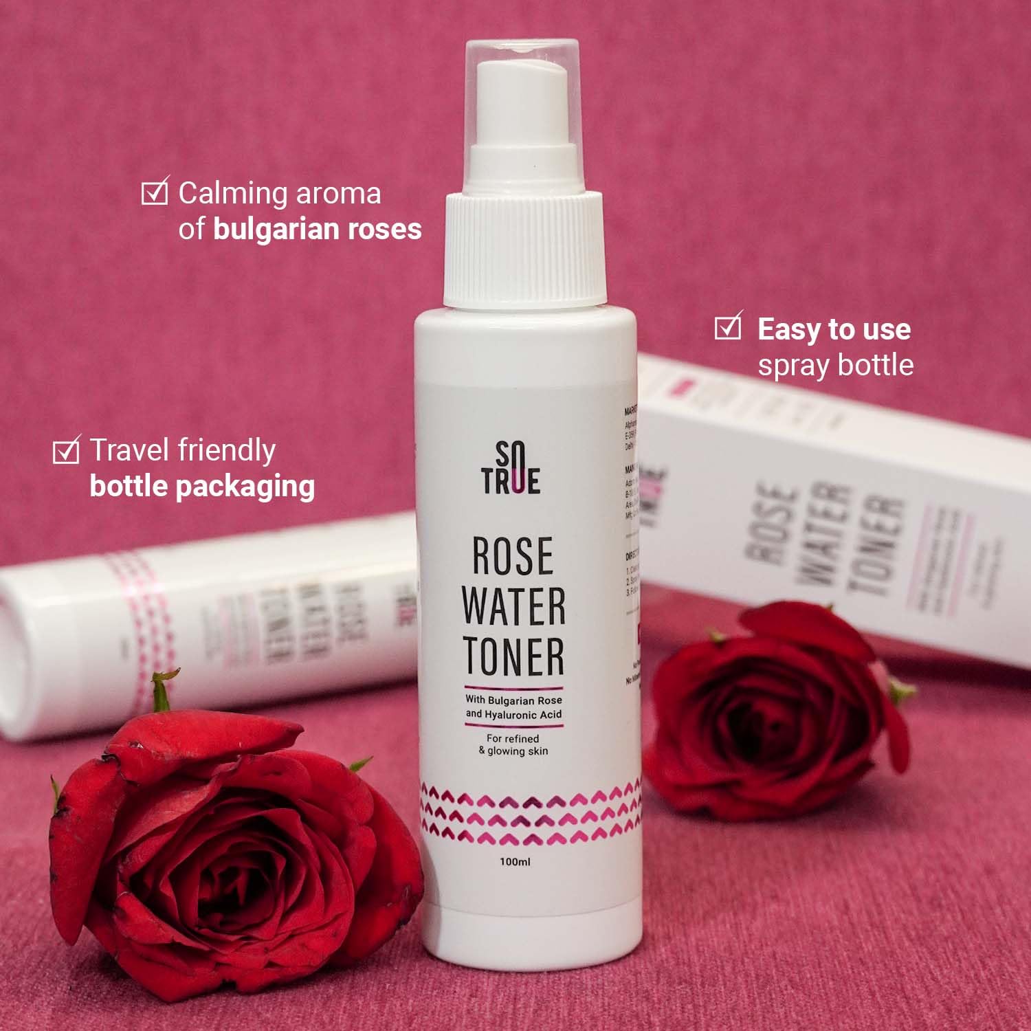 Rose Water Spray For Face