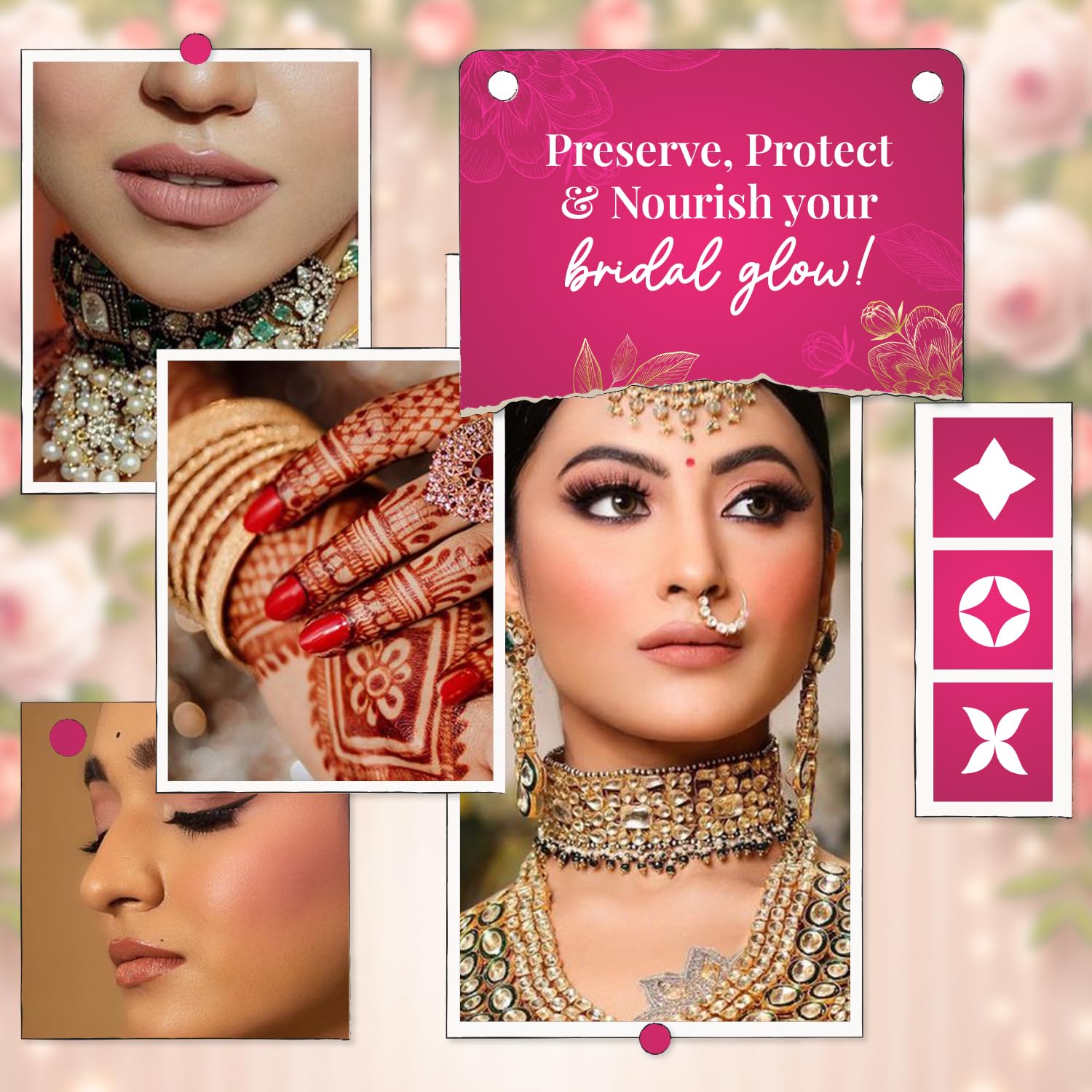 Wedding Vows Glam Essentials with Matte Lipstick