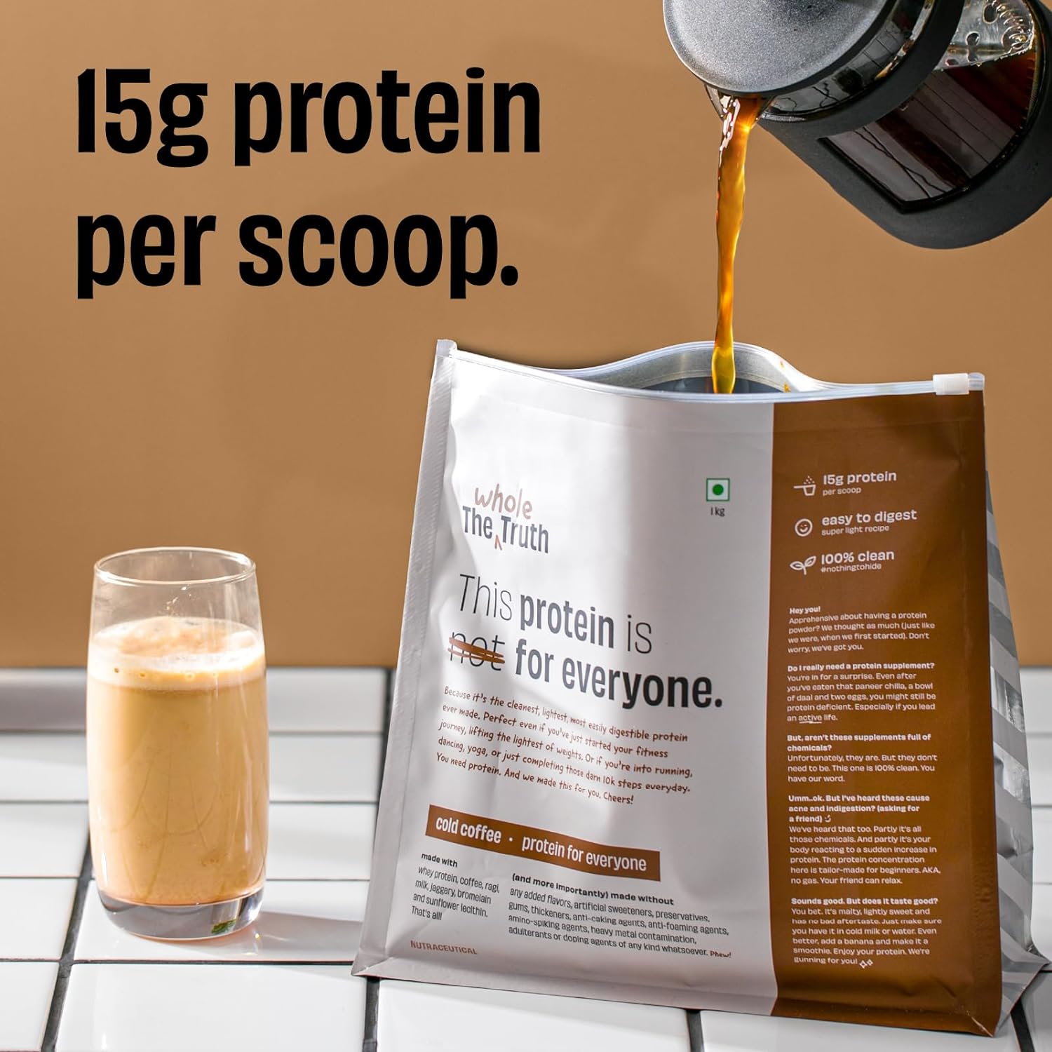 Cold Coffee 15g Whey Protein