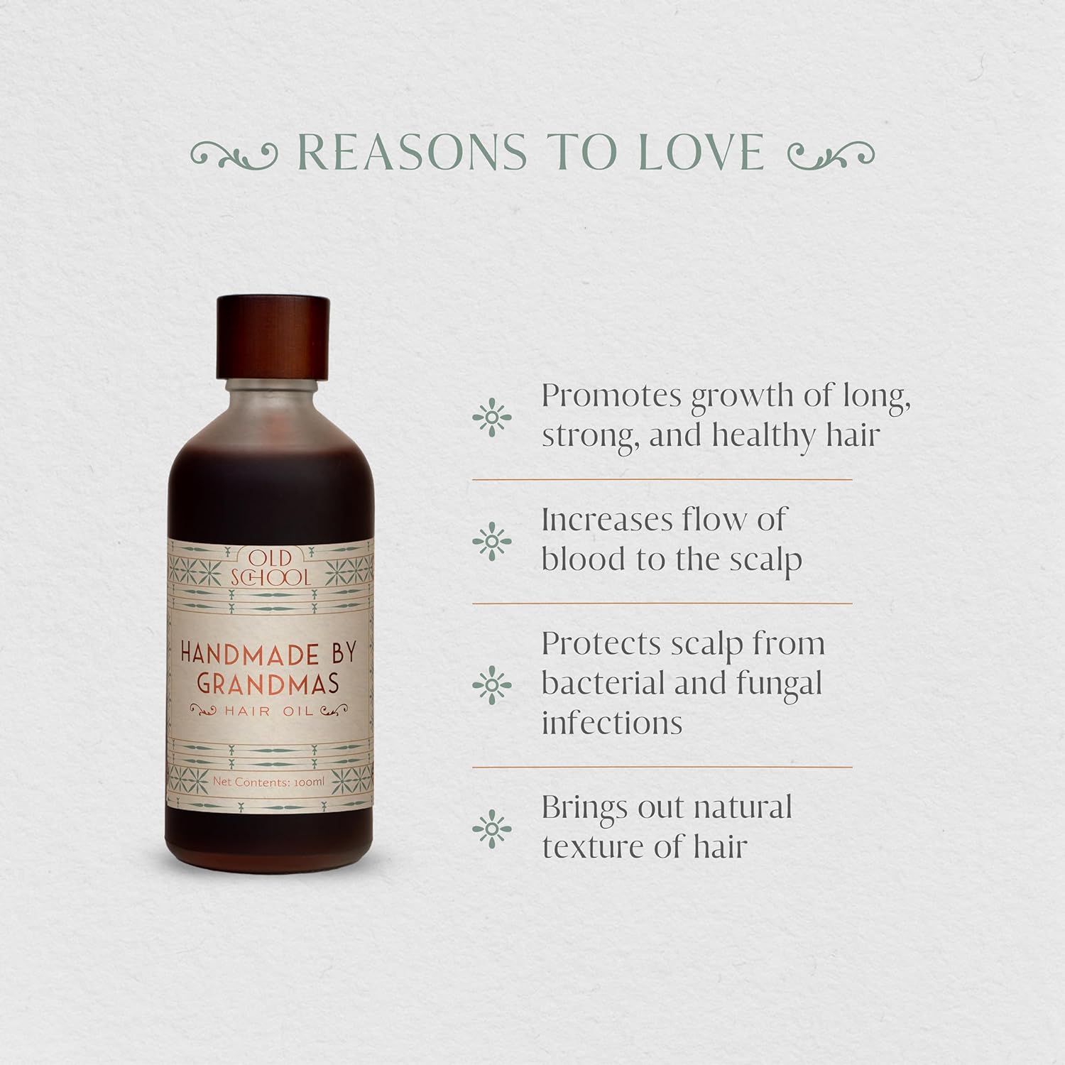 Handmade by Grandmas Baby Hair Oil