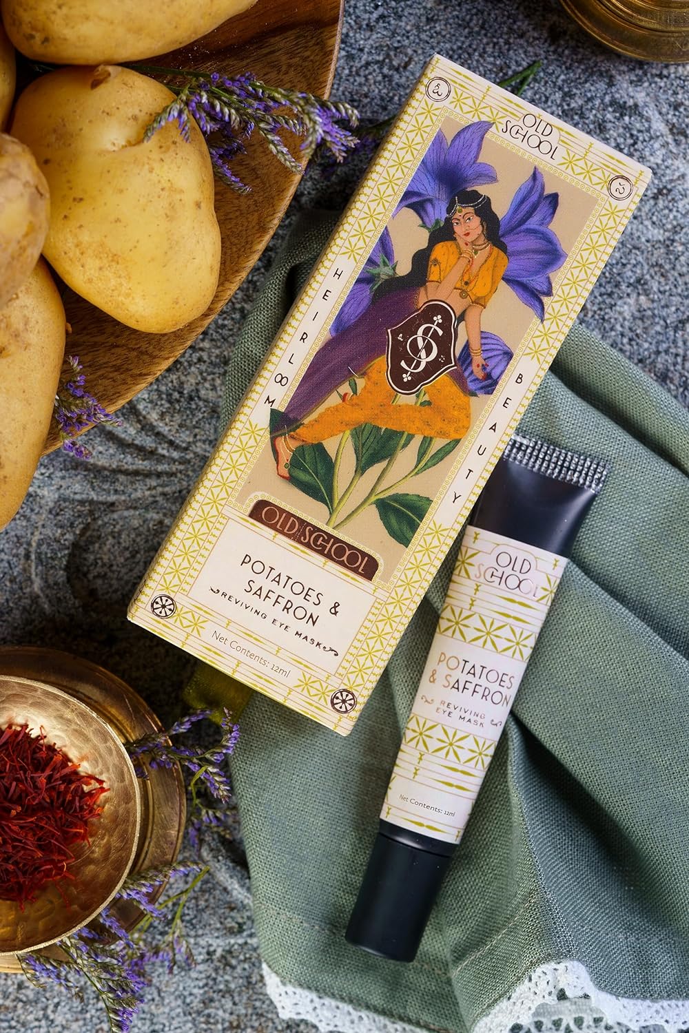 Potatoes & Saffron Reviving Eye Mask