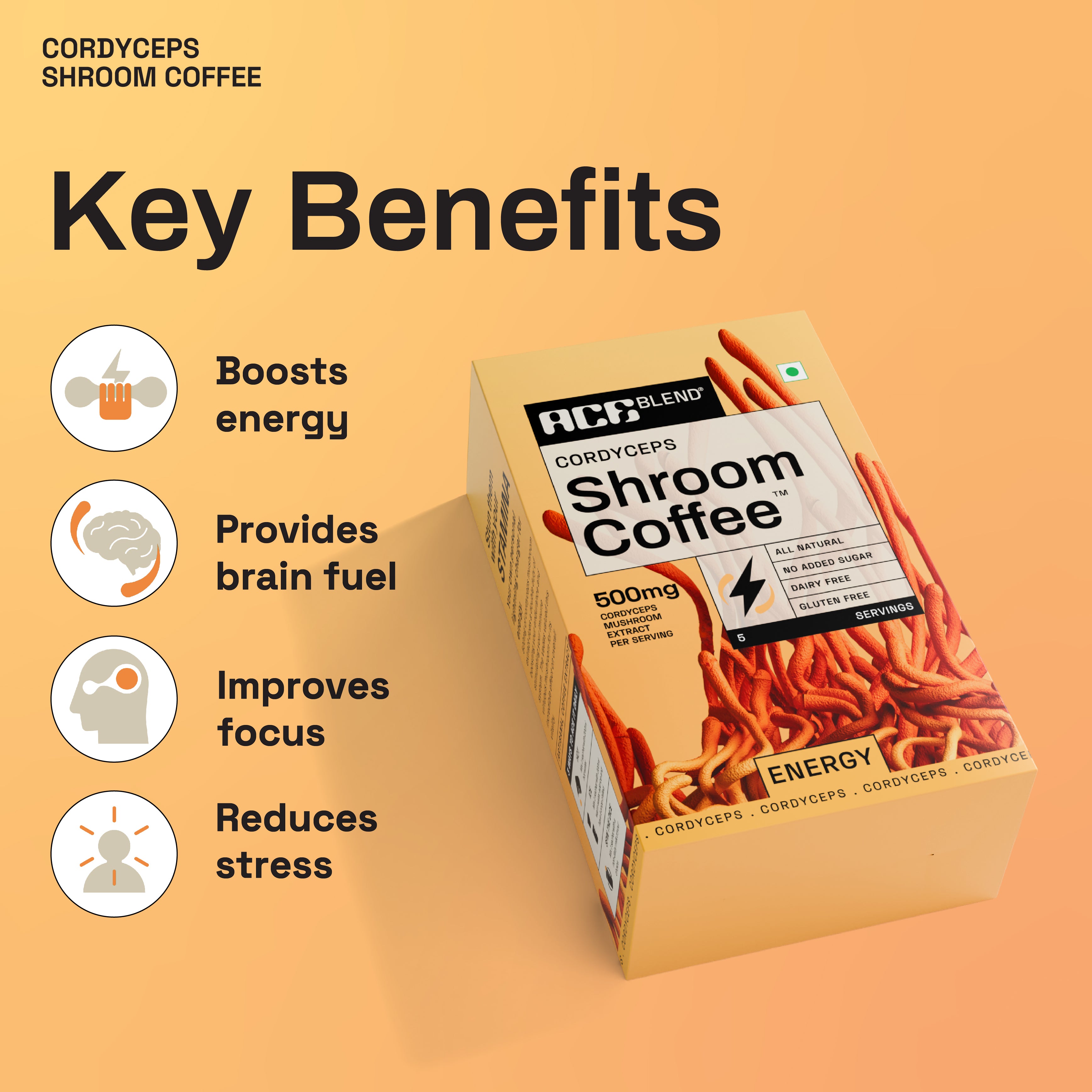 Cordyceps Shroom Coffee