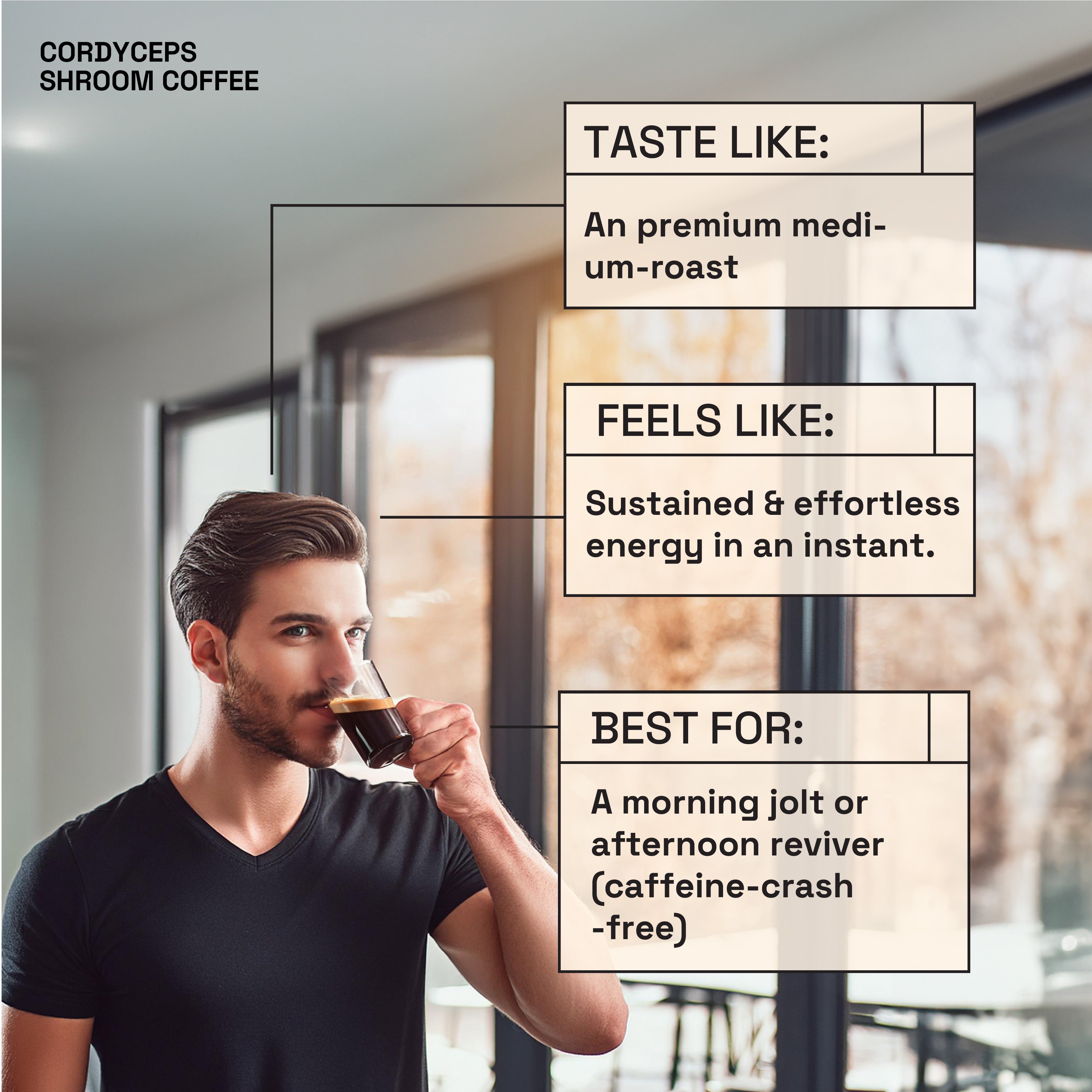 Cordyceps Shroom Coffee