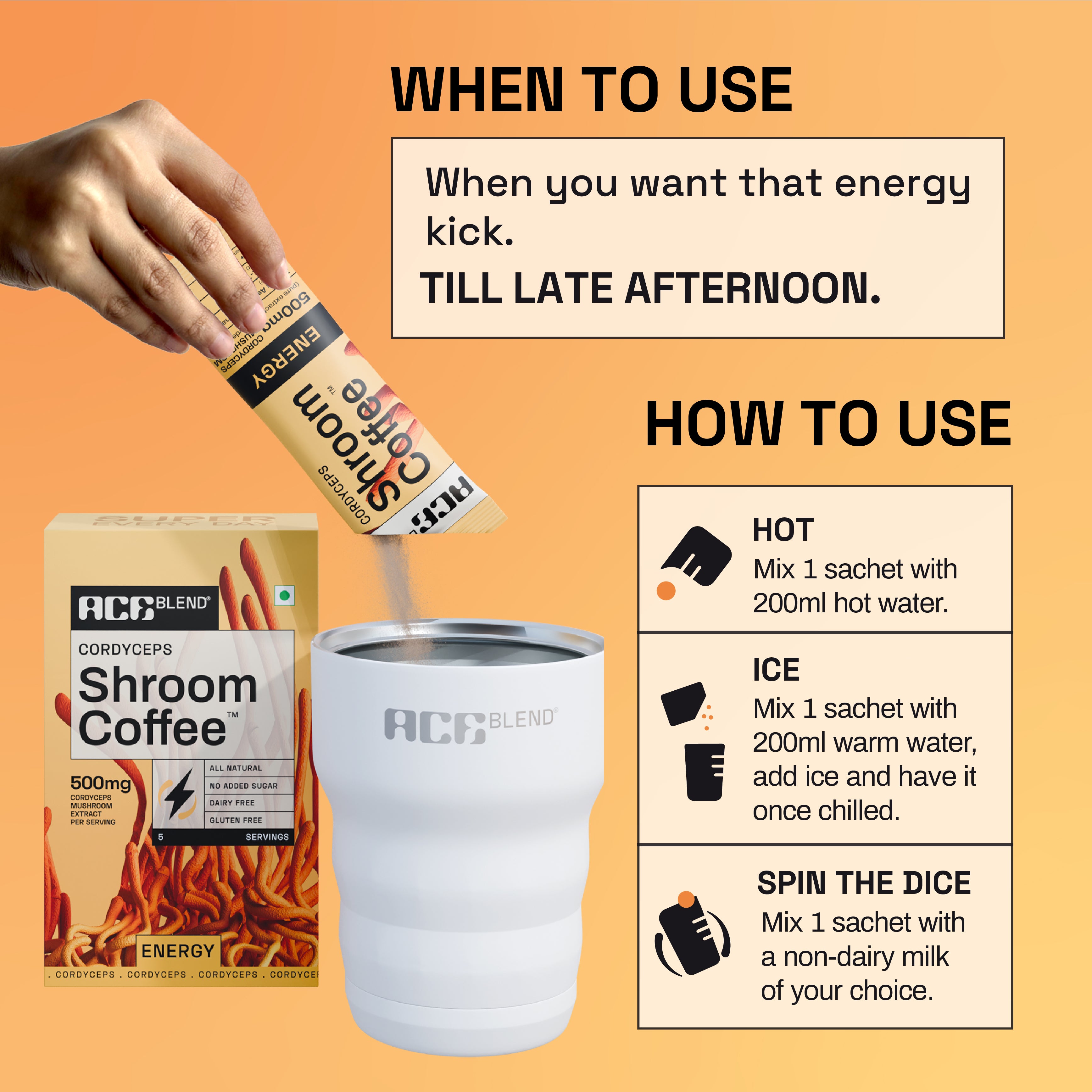 Cordyceps Shroom Coffee