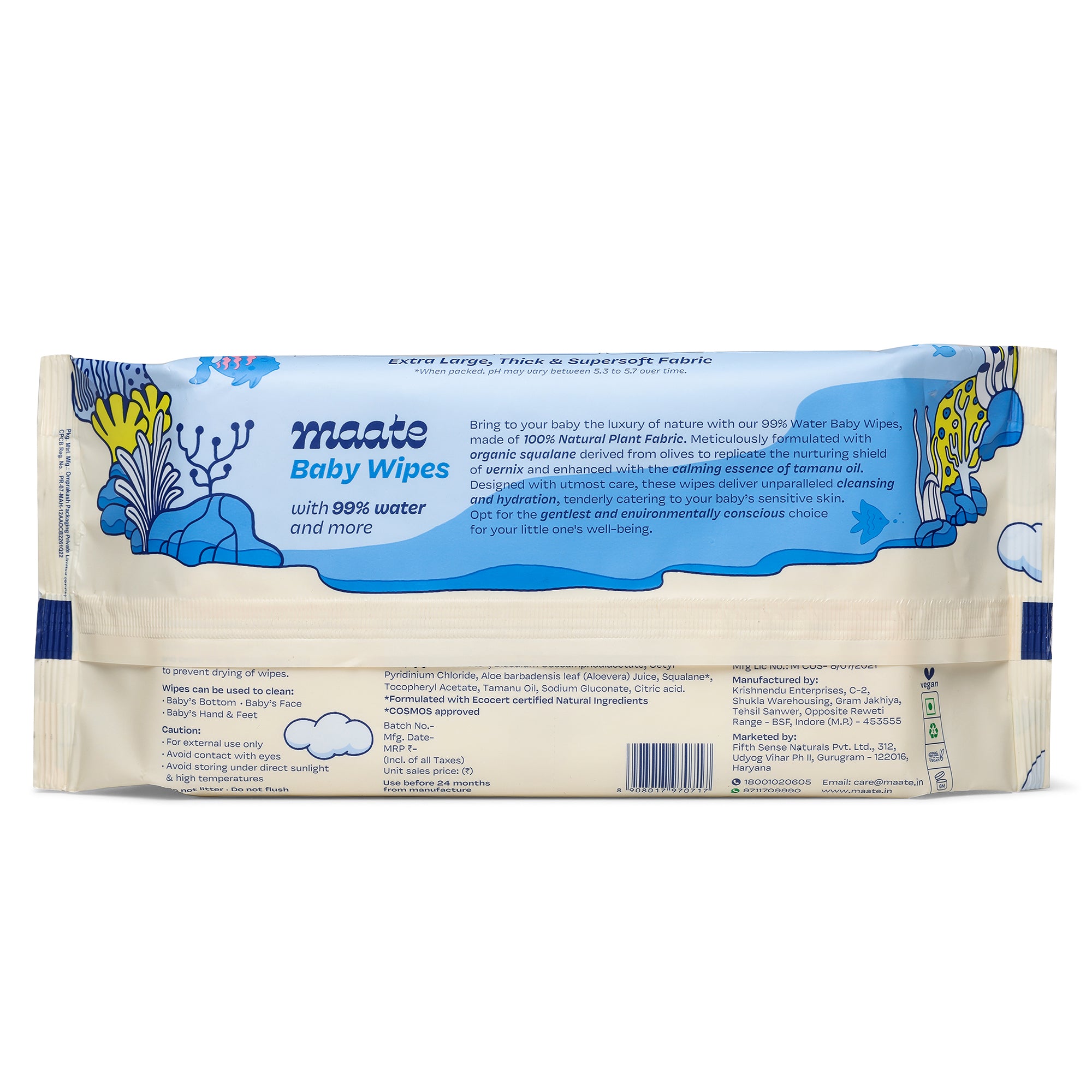 Baby Gentle Wet Wipes