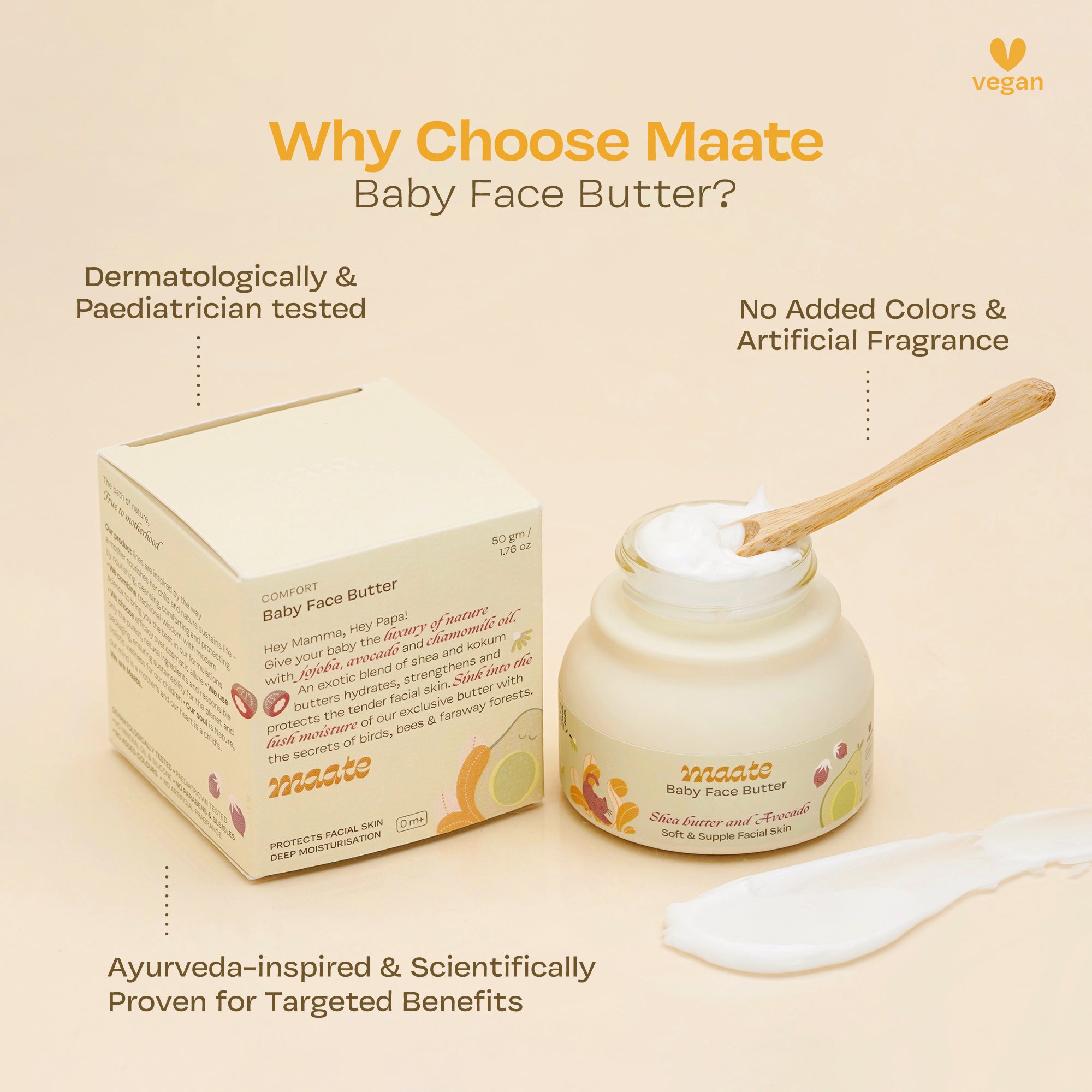 Shea Butter & Avocado Baby Face Butter