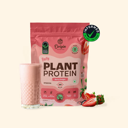 Strawberry Natural Plant Protein Powder