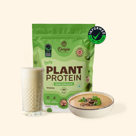 Unflavoured Natural Plant Protein Powder