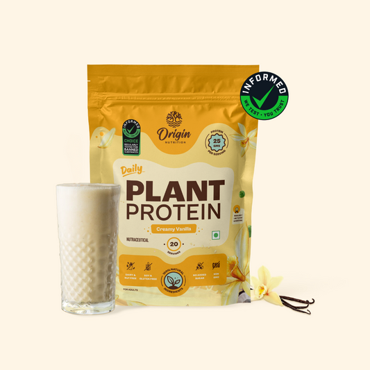Vanilla Natural Plant Protein Powder