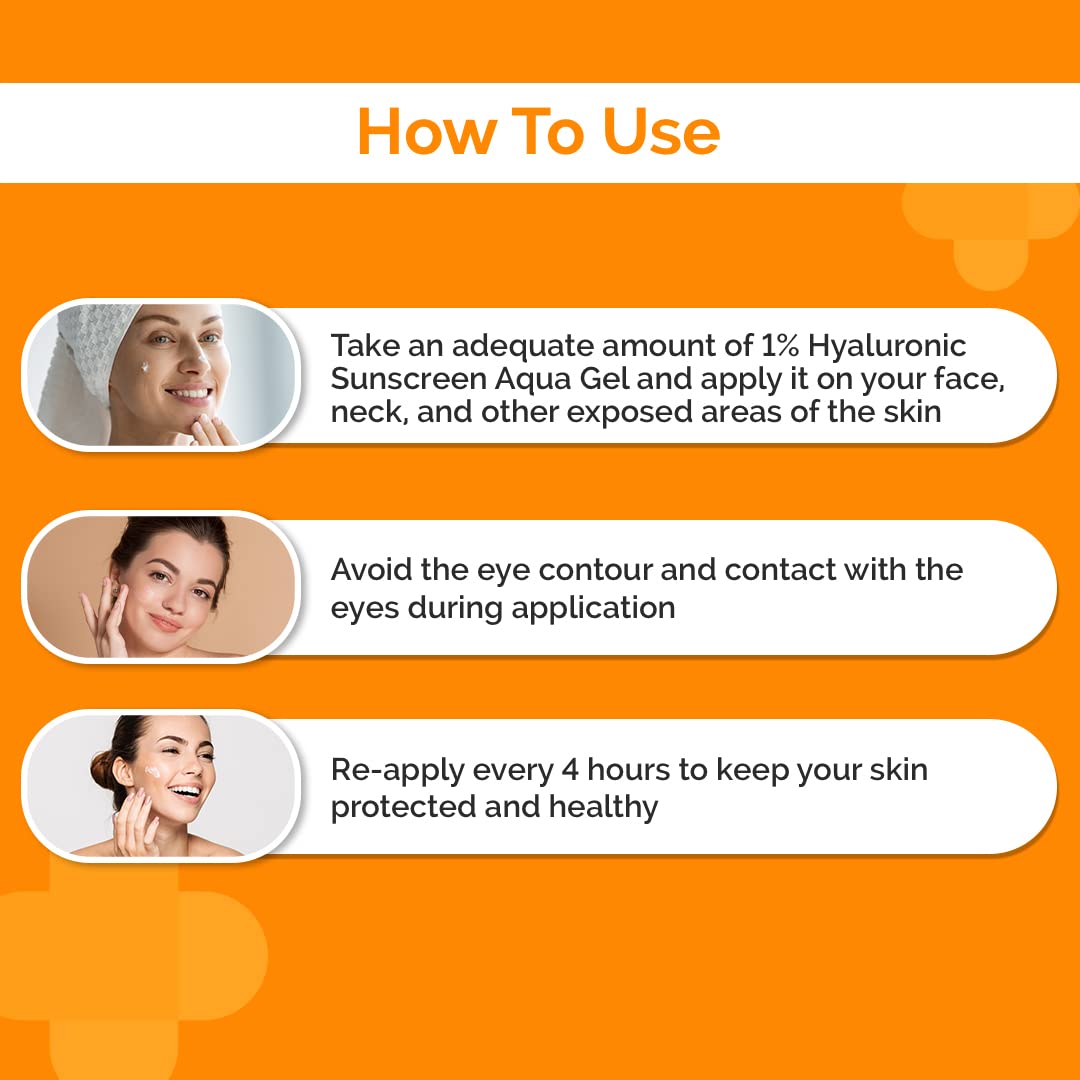 1% Hyaluronic Sunscreen Aqua Gel