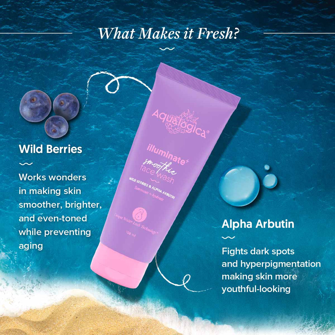 IIIuminate + Smoothie Face Wash