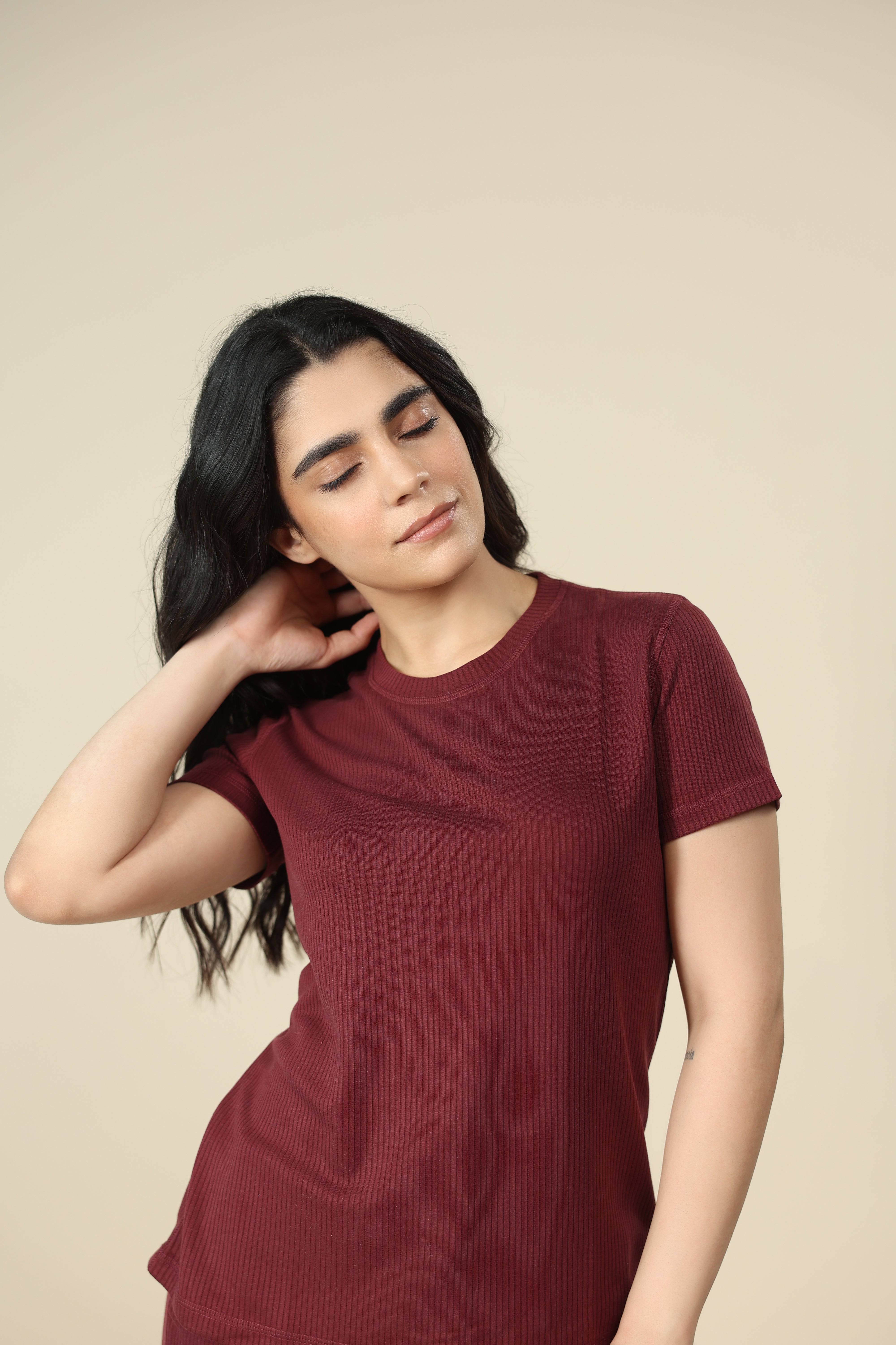 Sangria Tencel Tee