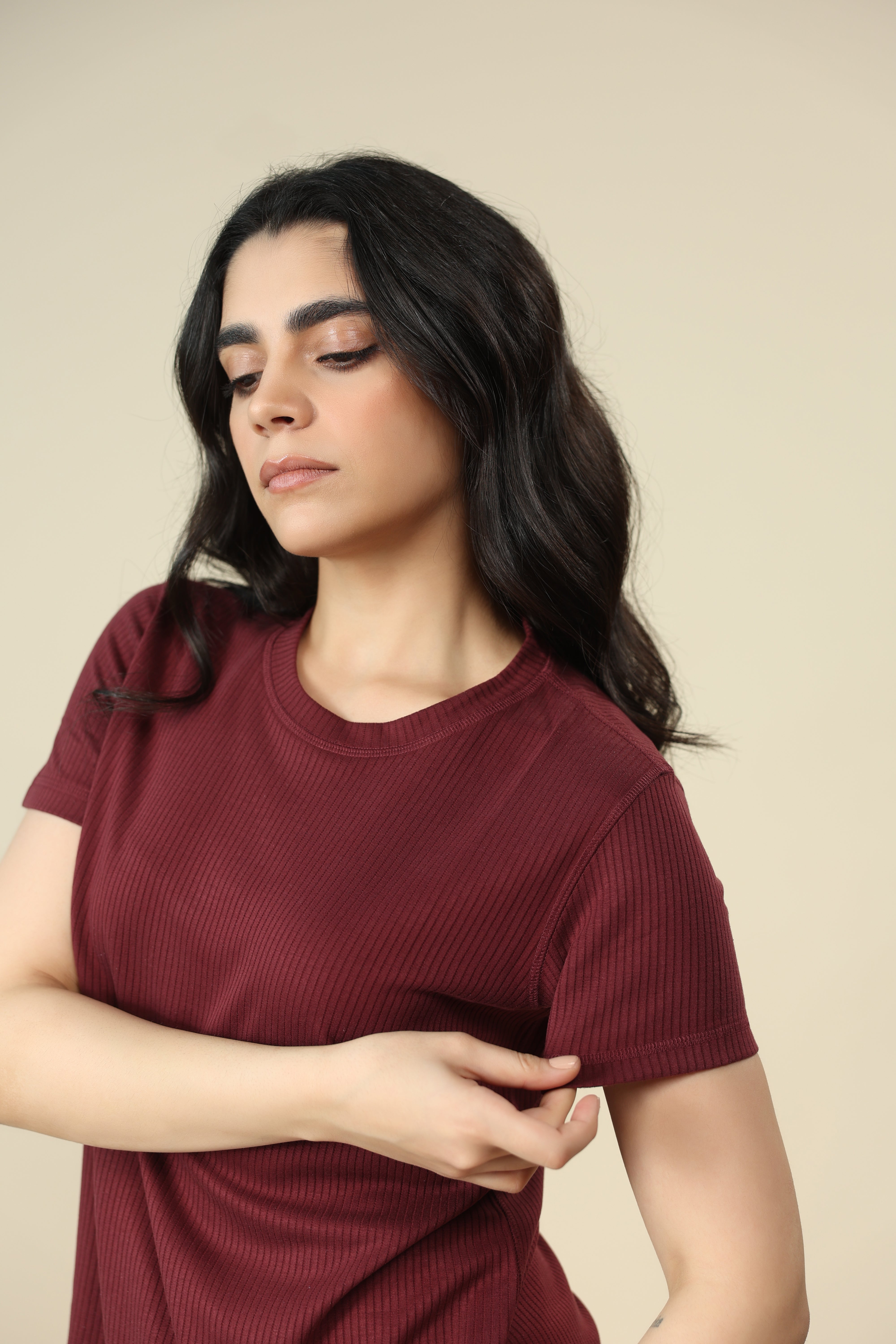Sangria Tencel Tee
