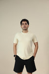 Sand Tencel T-Shirt
