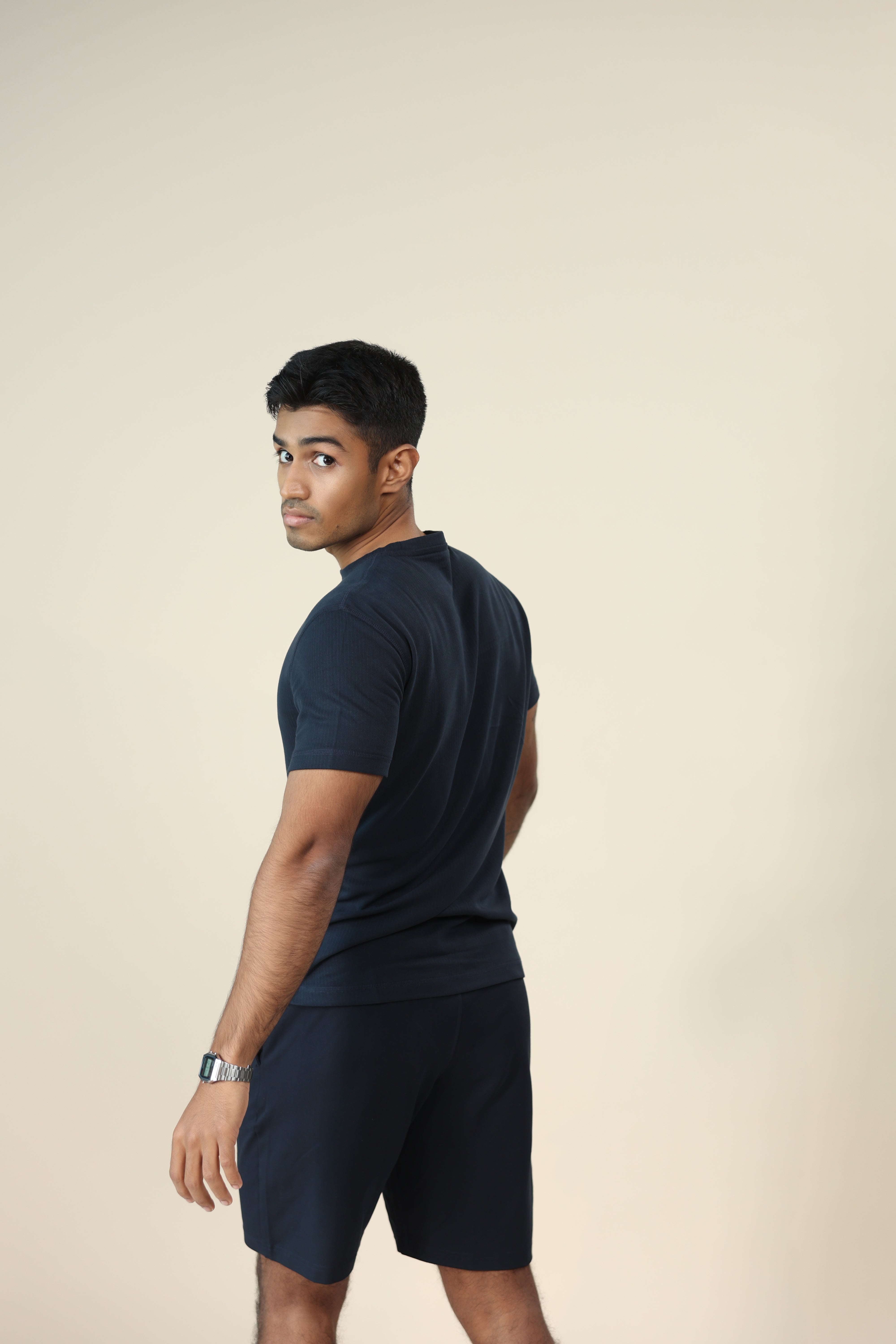 Mid Night Tencel T-Shirt