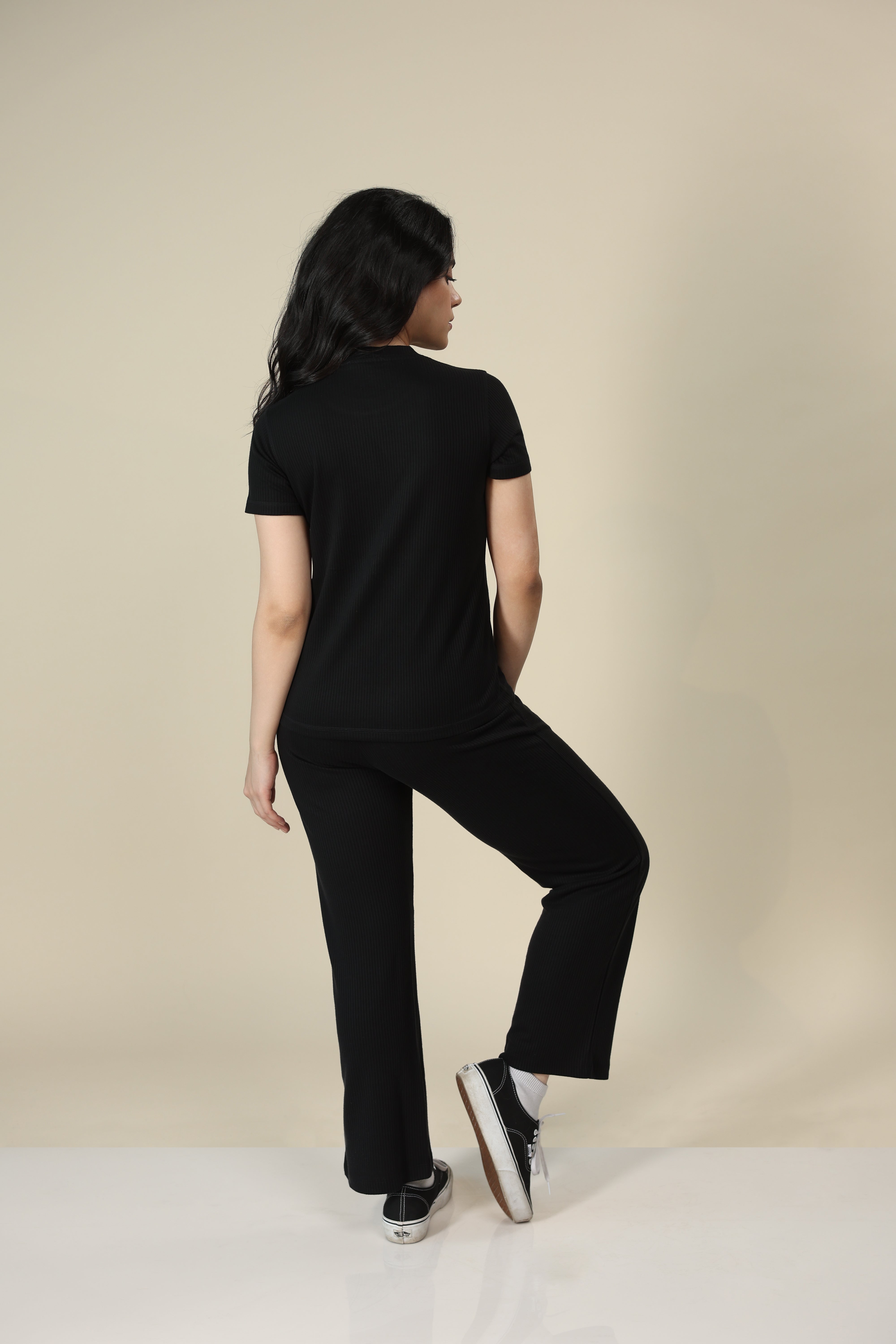 Carbon Black Tencel Tee