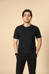Carbon Black Tencel T-Shirt
