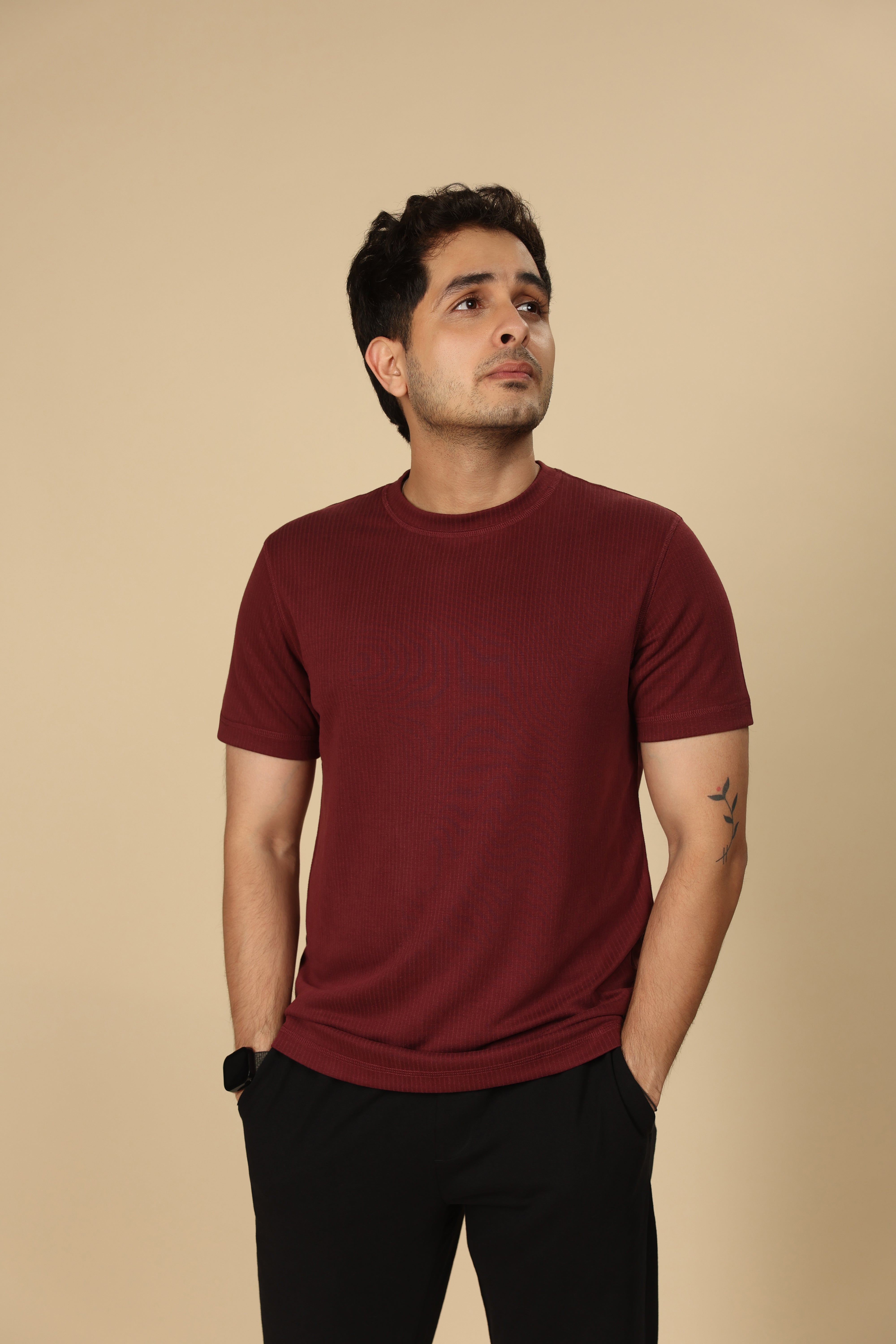Sangria Tencel T-Shirt