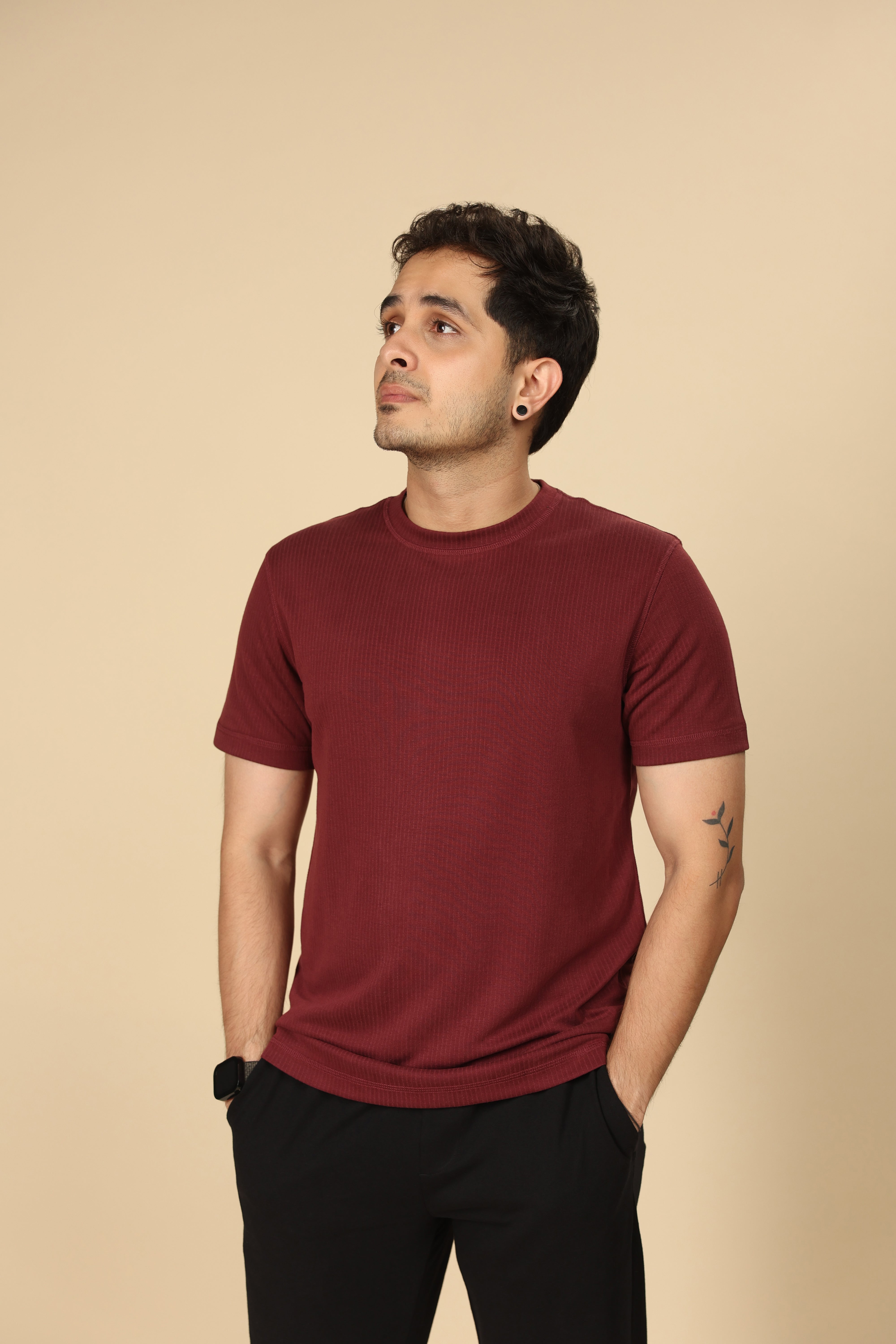 Sangria Tencel T-Shirt